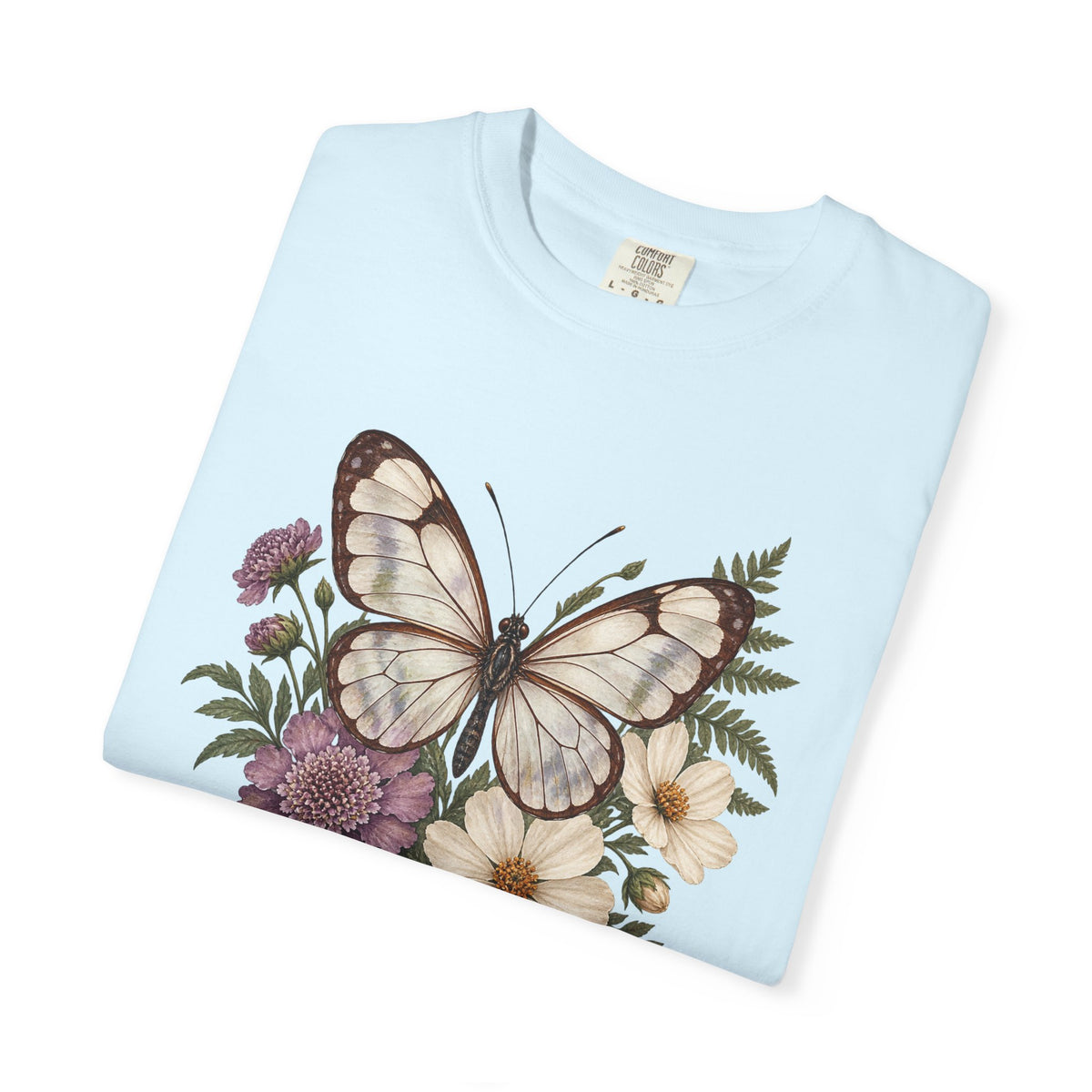 Butterfly Shirt — On Quiet Wings Botanical Tee
