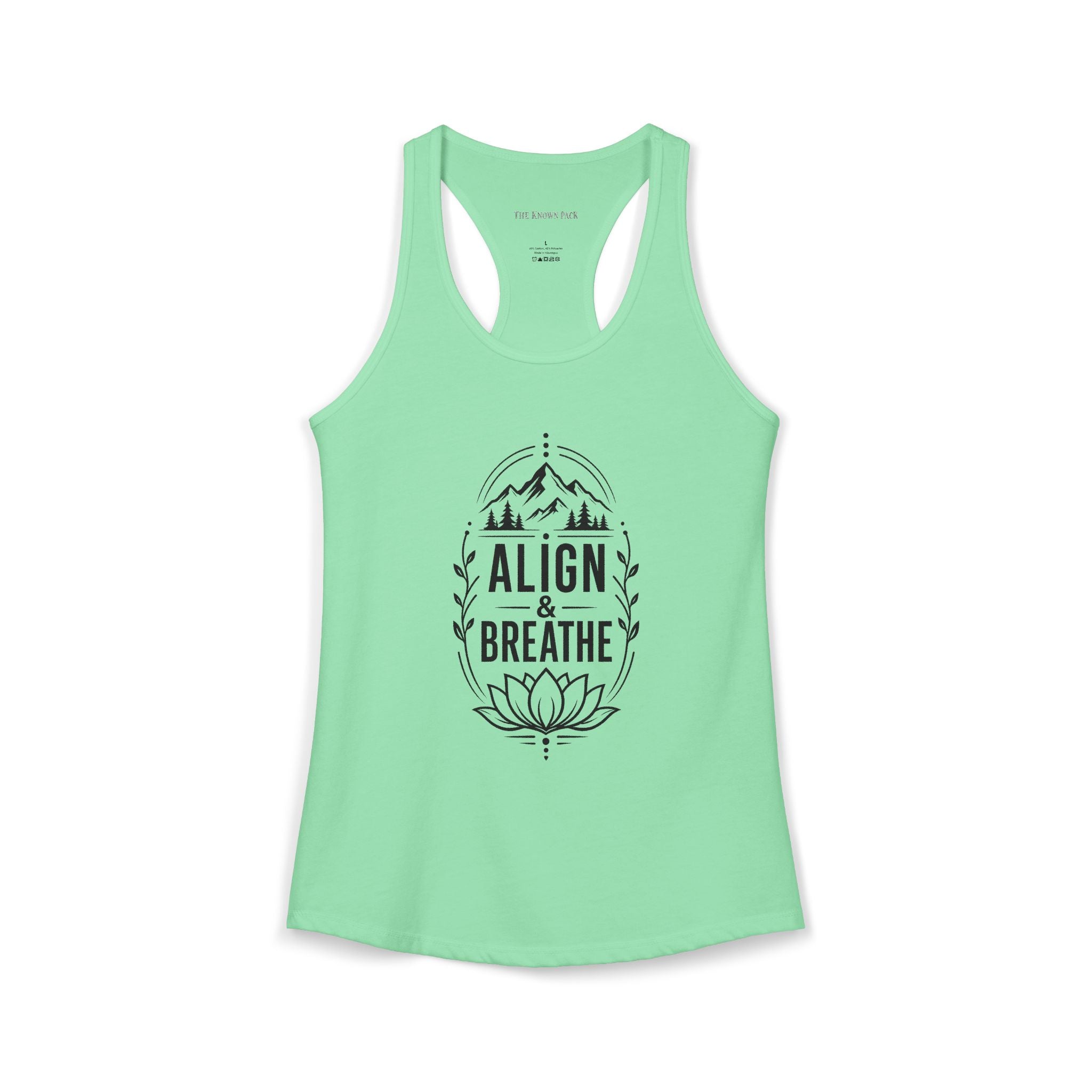 Align & Breathe — Women's Racerback Tank