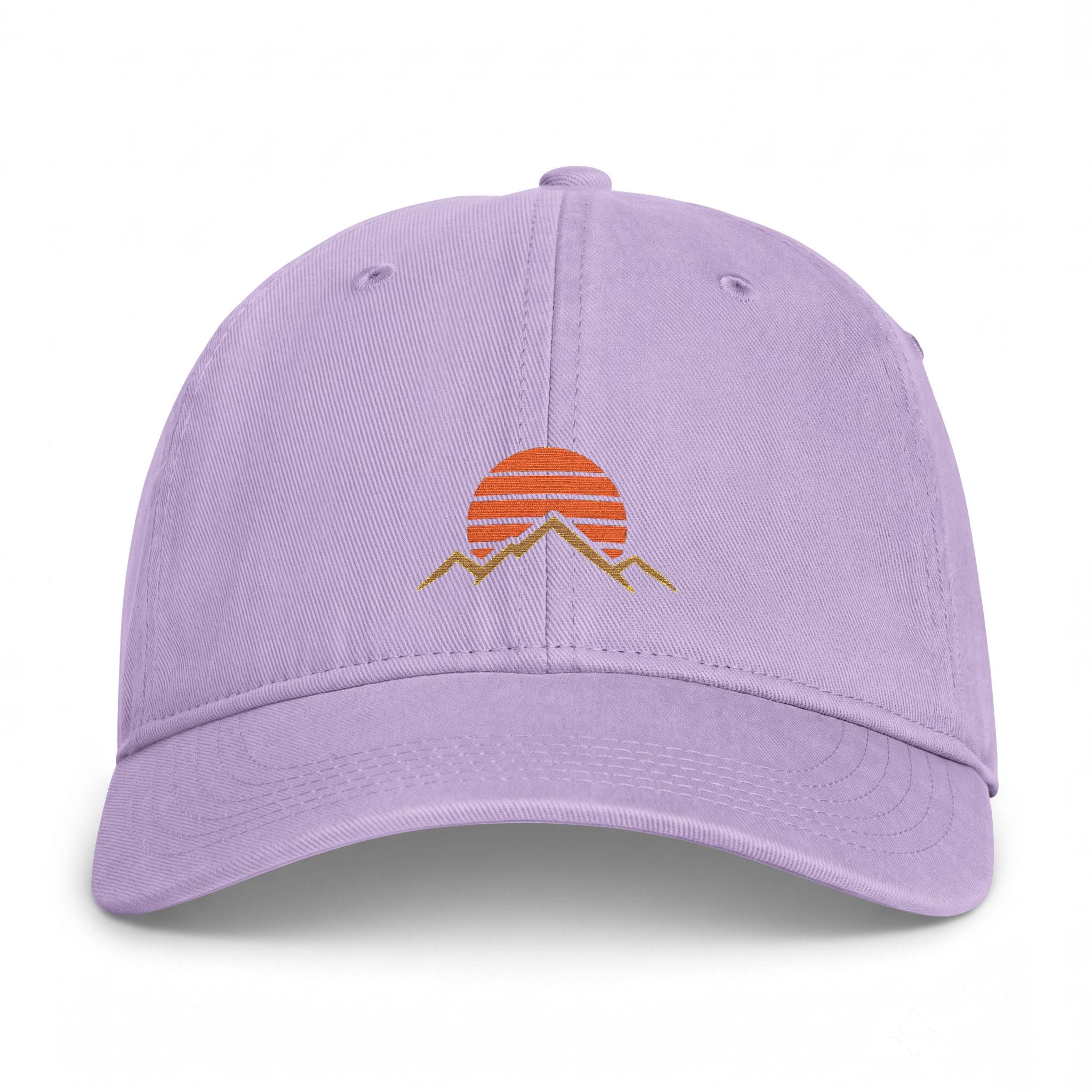 Retro Sunset — Washed Cotton Cap