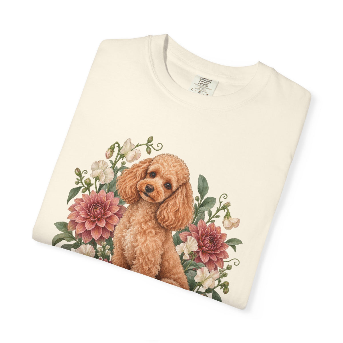 Poodle T-Shirt — Curls & Petals