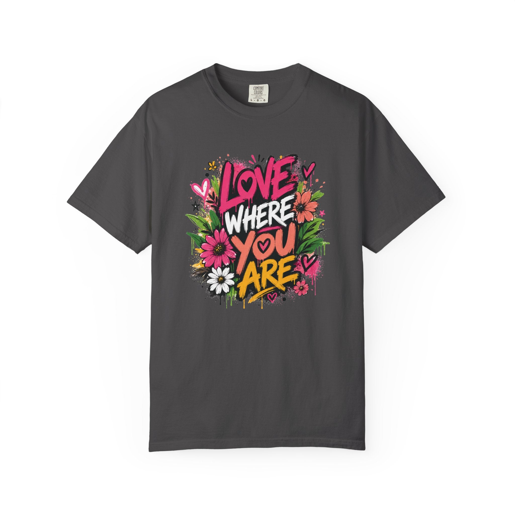 Love Where You Are — Graffiti Tee