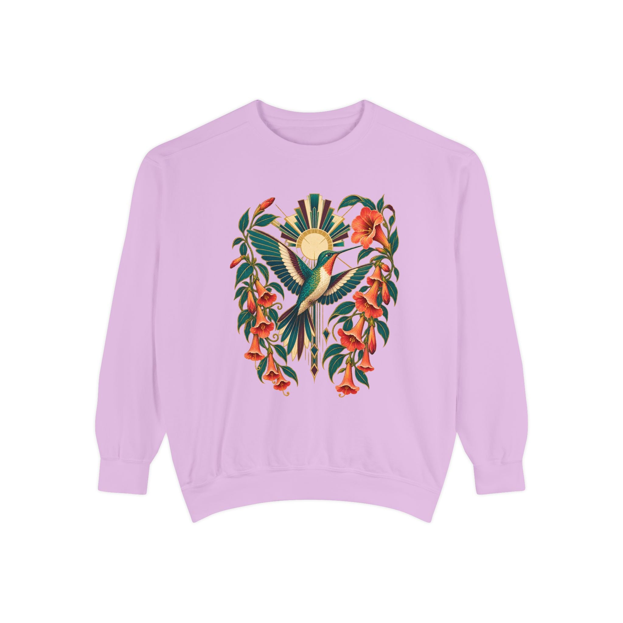 Trumpet Vine Hummingbird Sweatshirt