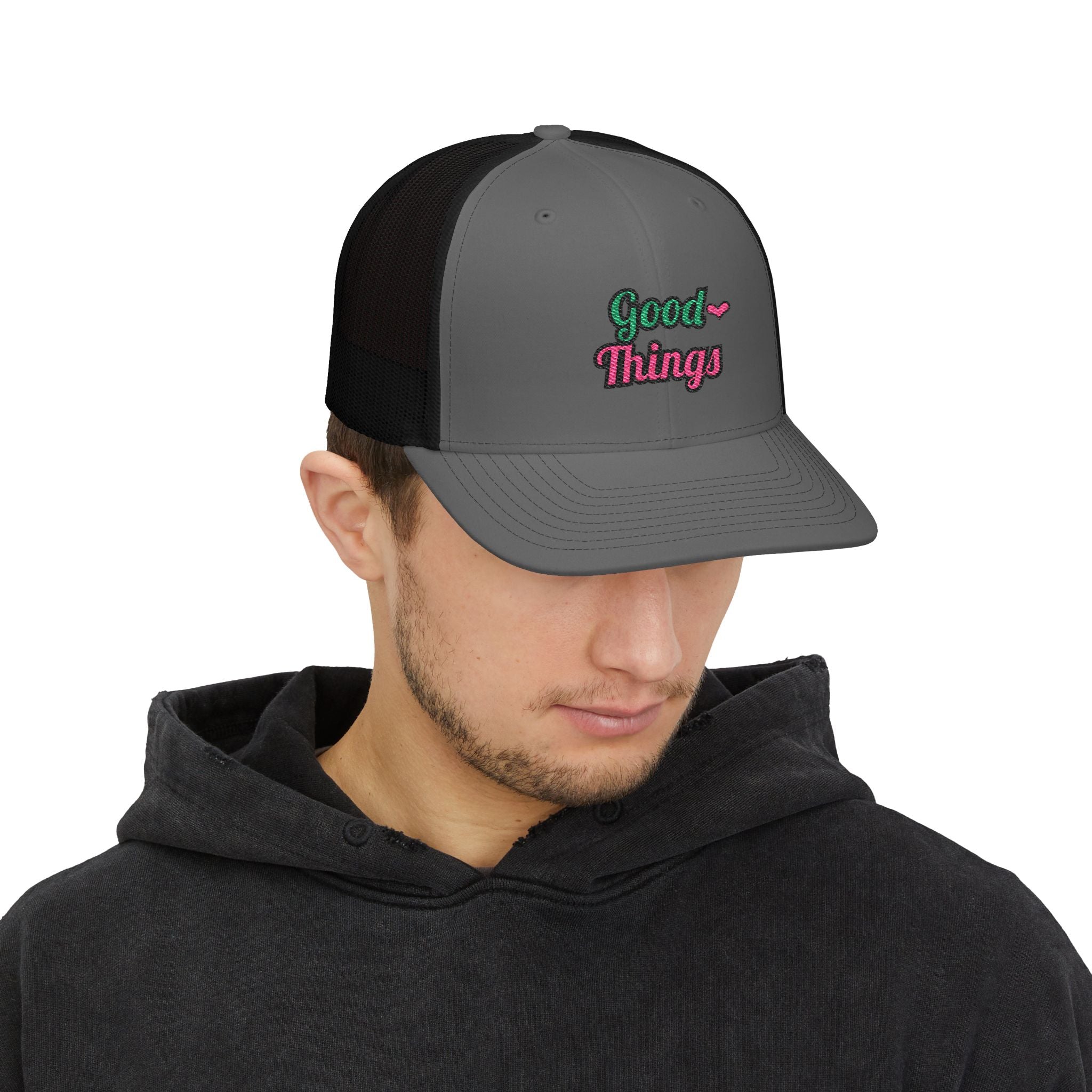 Good Things — Embroidered Trucker Hat