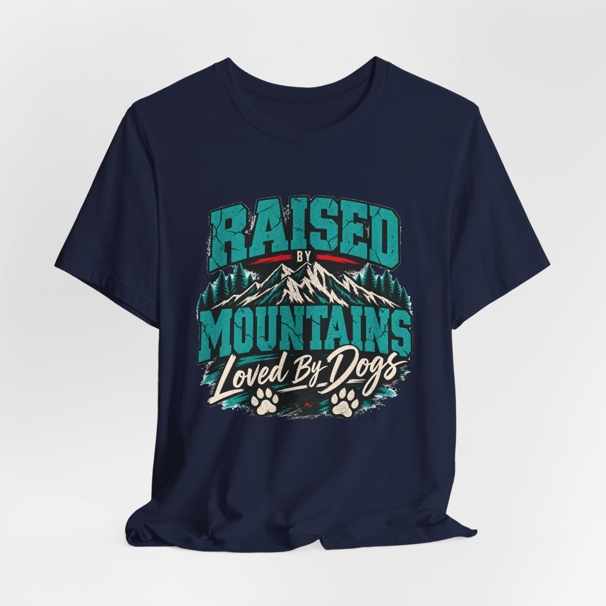 Raised by Mountains T-Shirt — Garment-Dyed Cotton