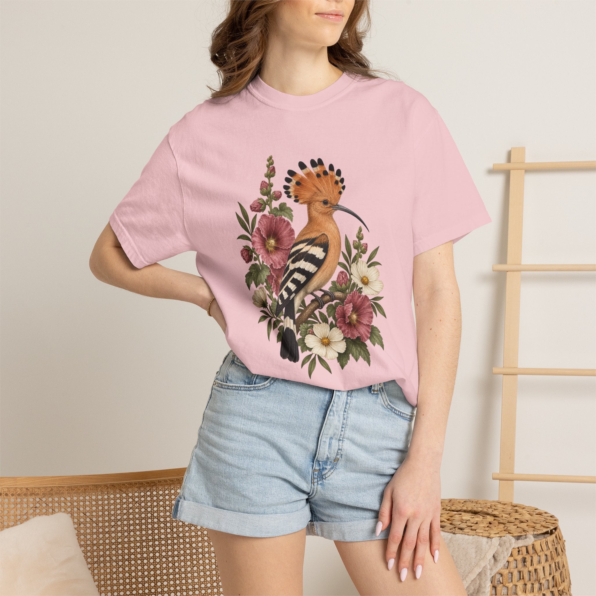 Glasswing Butterfly Scabiosa Tee