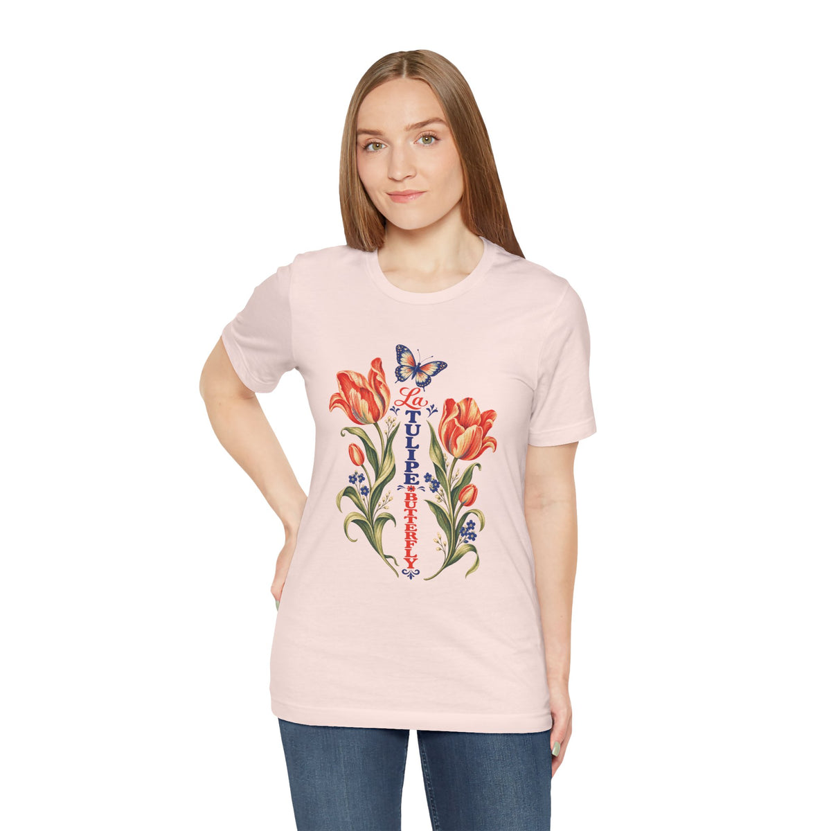 La Tulipe Butterfly Botanical T-Shirt