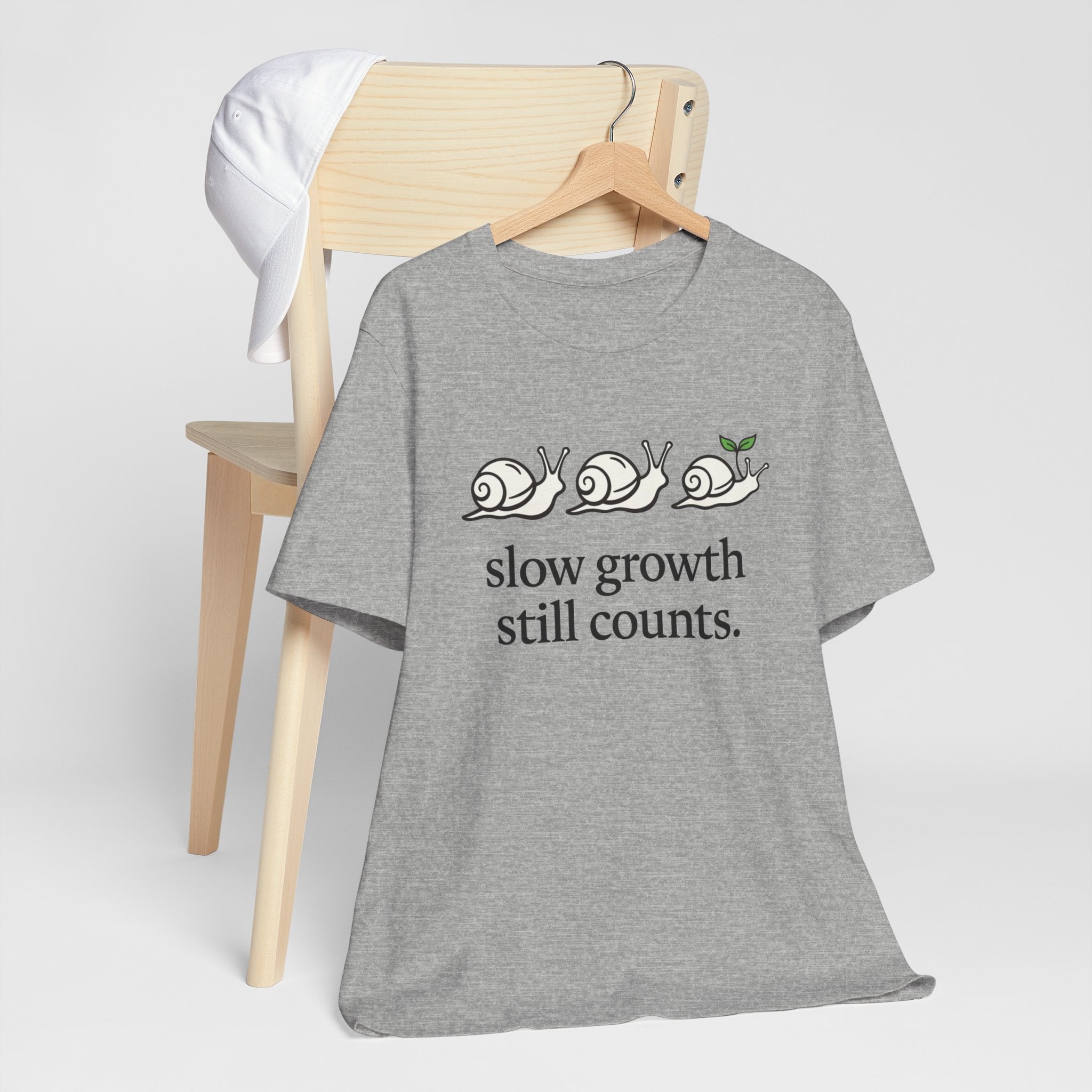 Slow Growth Still Counts Botanical T-Shirt