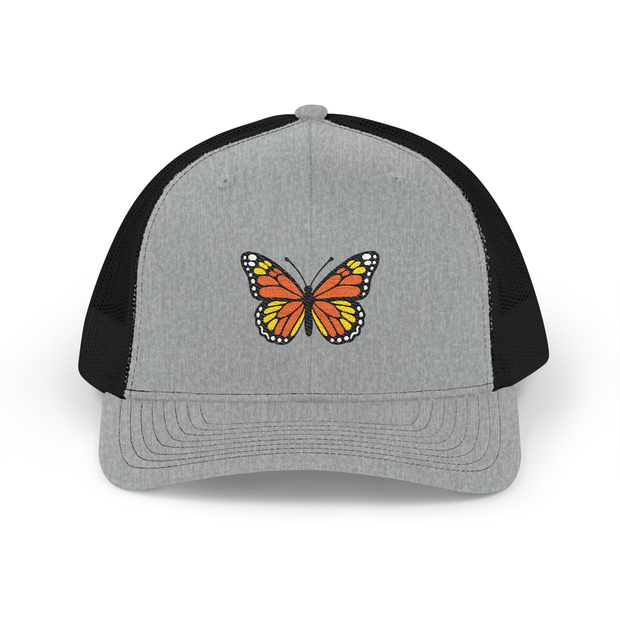 Monarch Meadow — Embroidered Trucker Hat