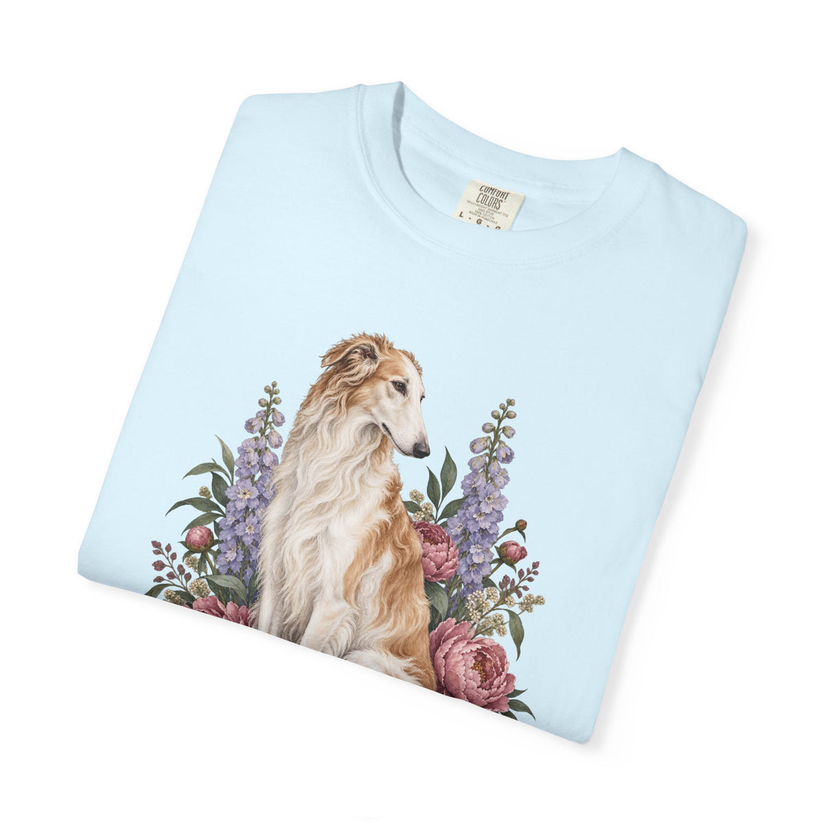 Borzoi T-Shirt — Poetry in Bloom
