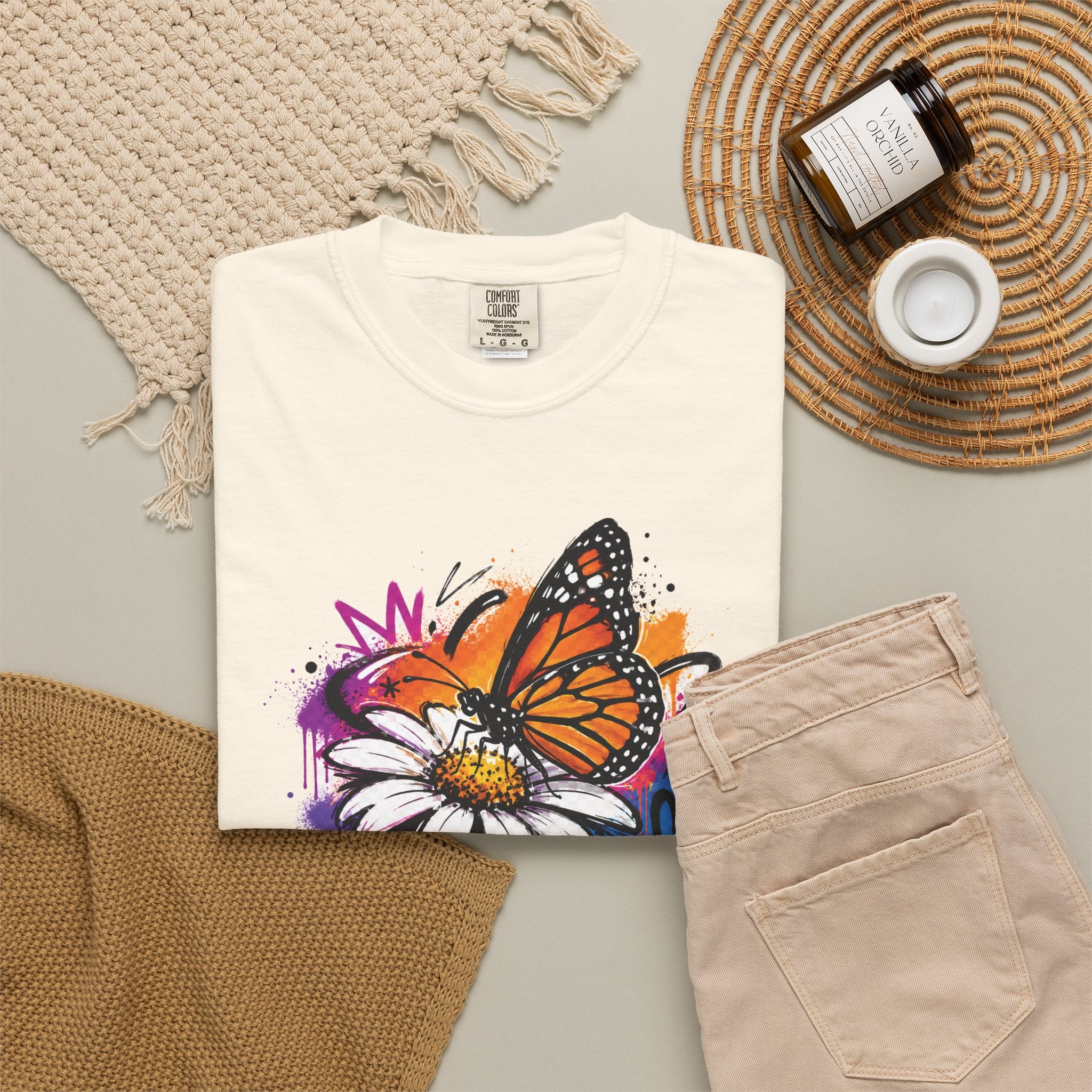 Graffiti Bloom — Tee
