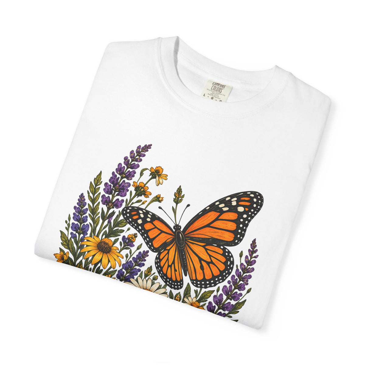 She Brought the Summer — Monarch Butterfly T-Shirt