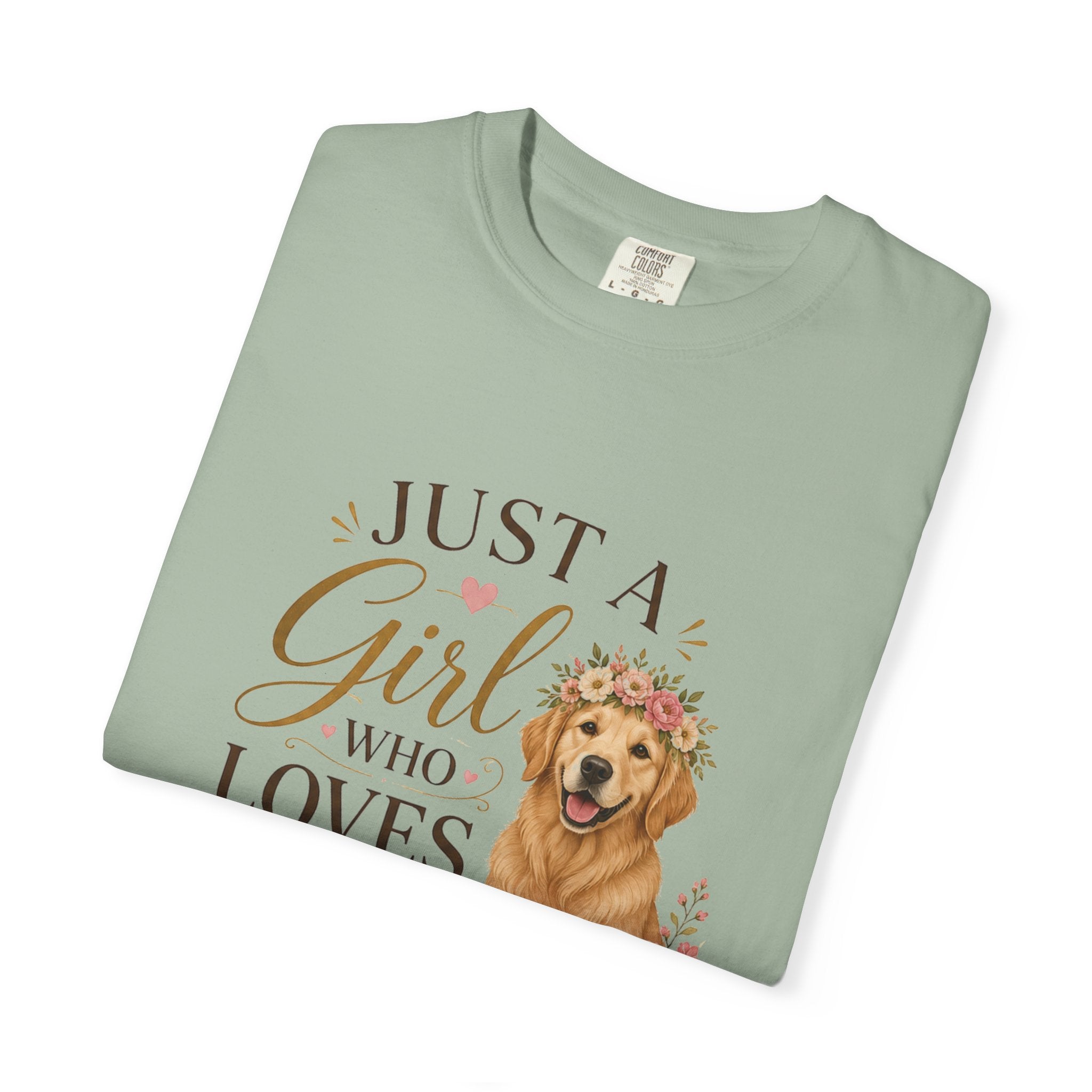 Just a Girl Who Loves Dogs and Flowers