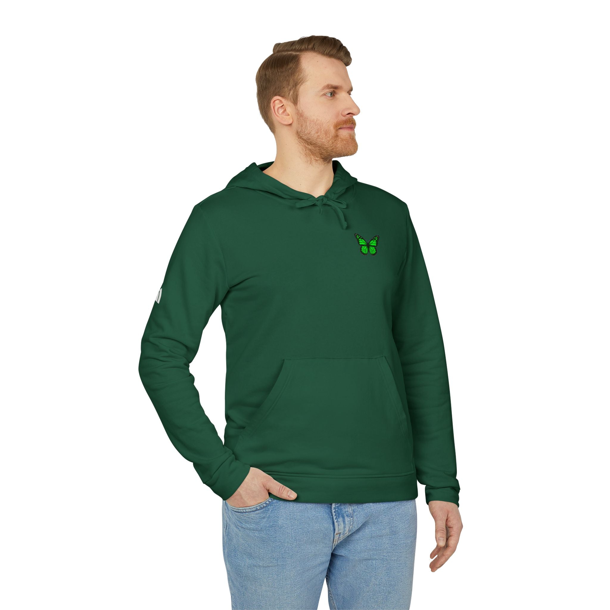 Monarch Butterfly — adidas Fleece Hoodie