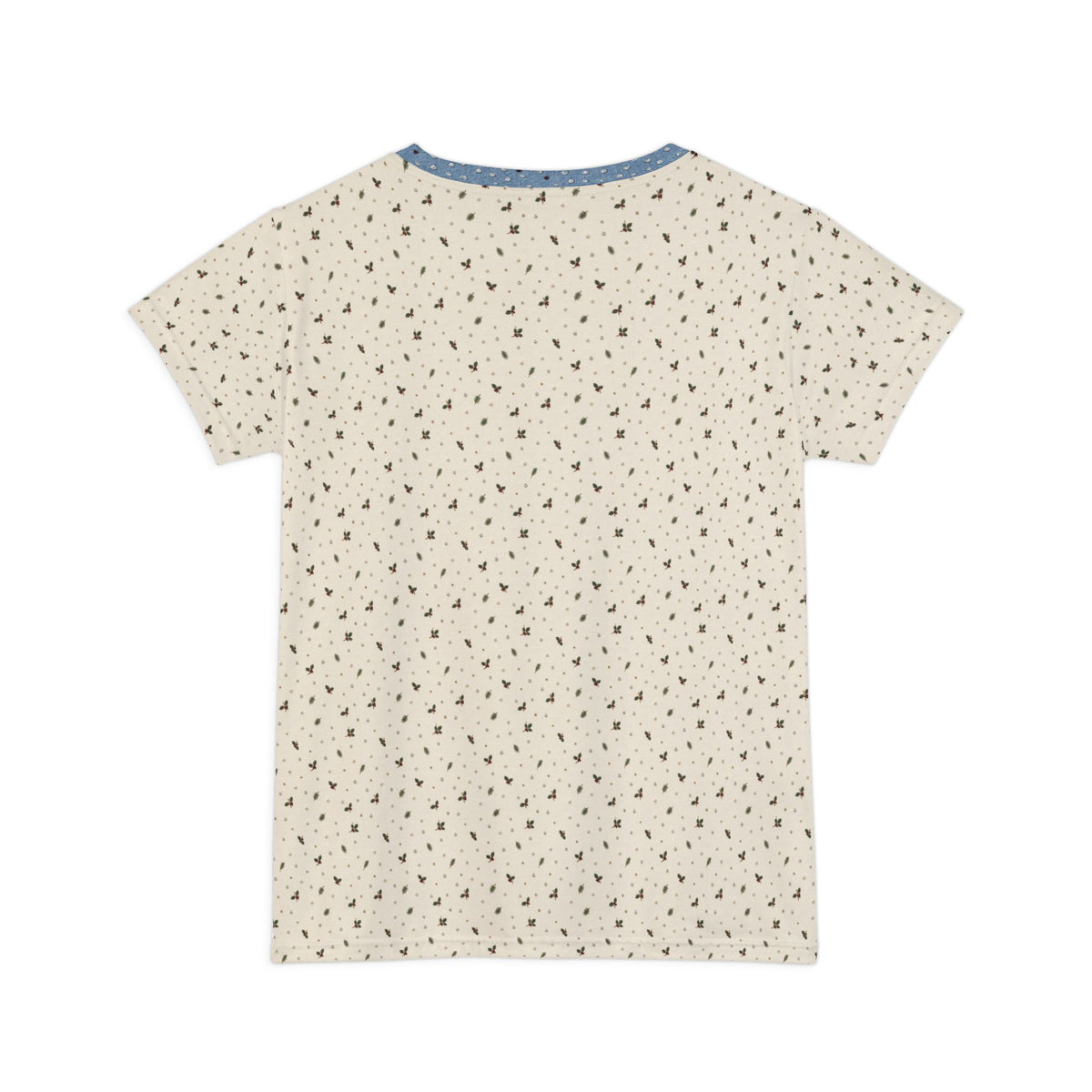 Jeweled Cardinal Women's Short Sleeve Shirt (AOP)