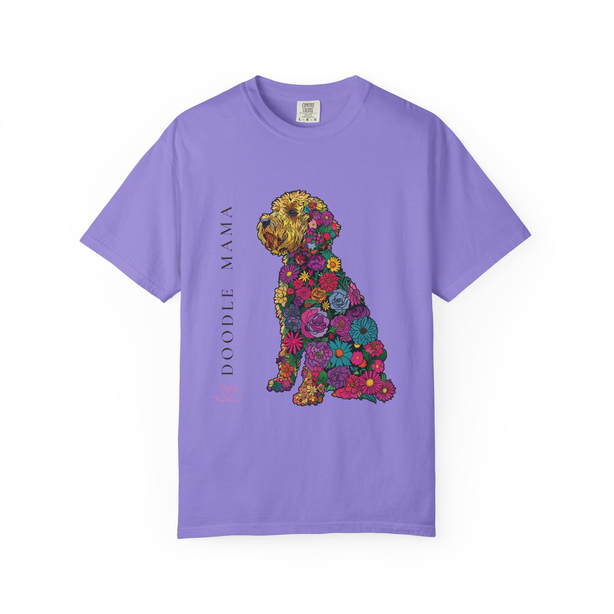 Doodle Mama - Floral Doodle Tee