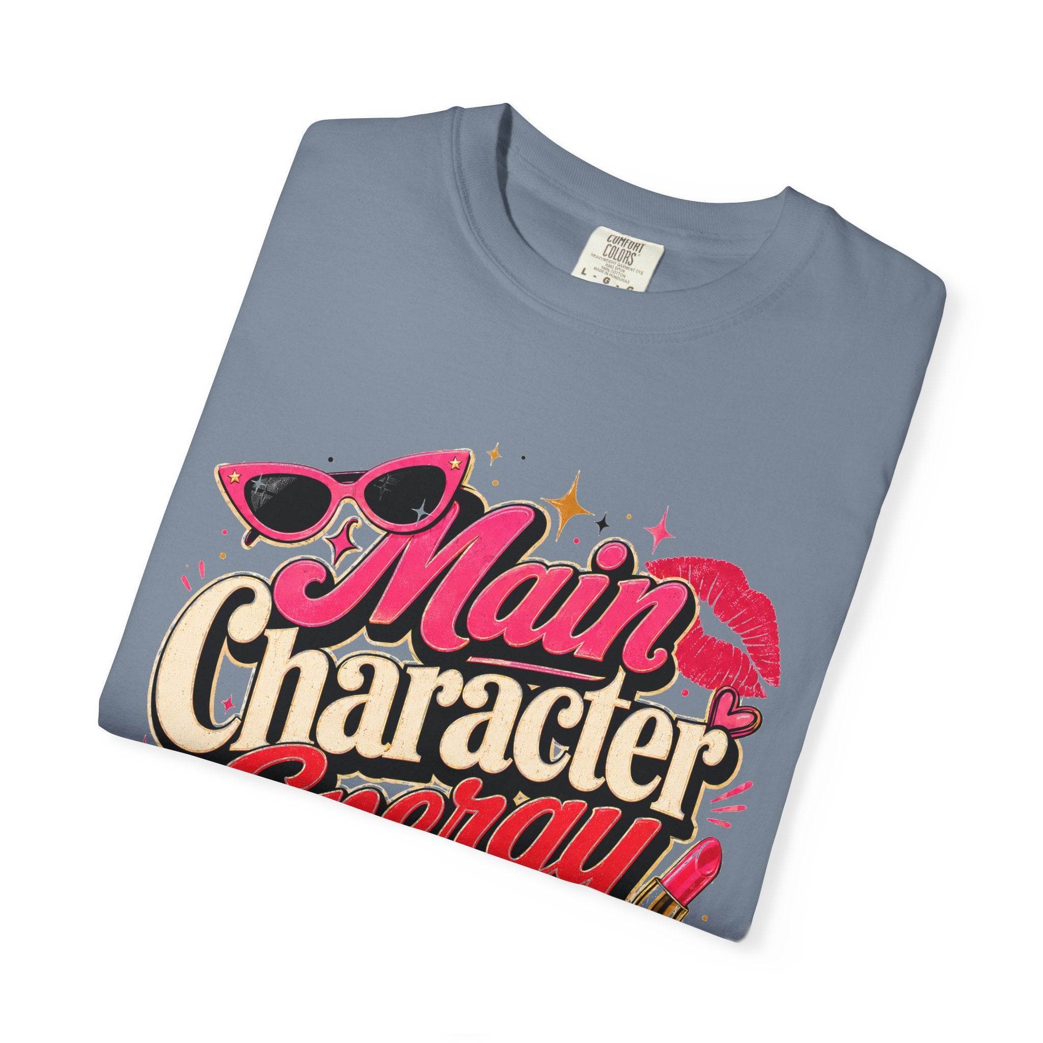 Main Character Energy - Retro Glam Tee