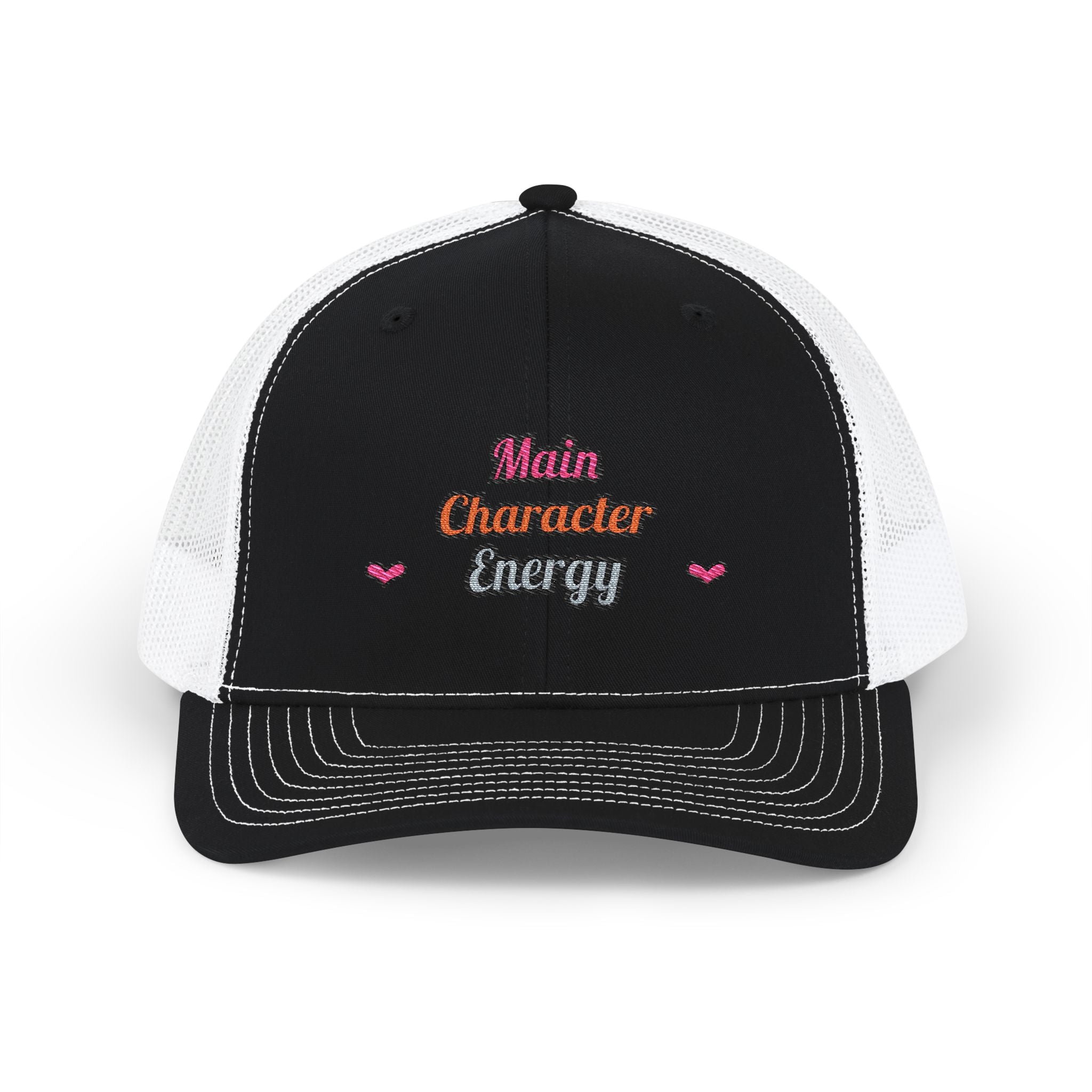 Main Character Energy — Embroidered Trucker Hat