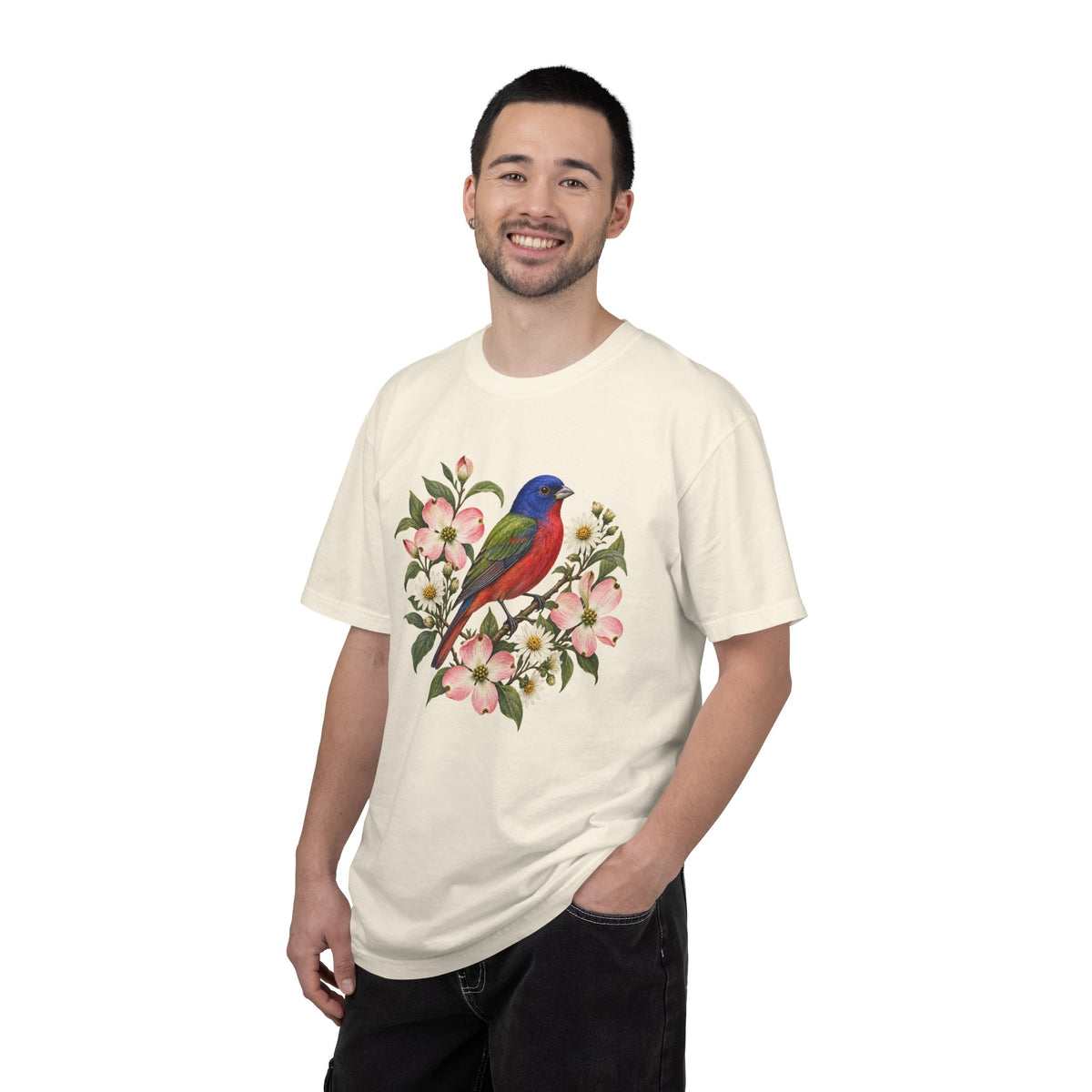 Painted Bunting T-Shirt — A Song in Color