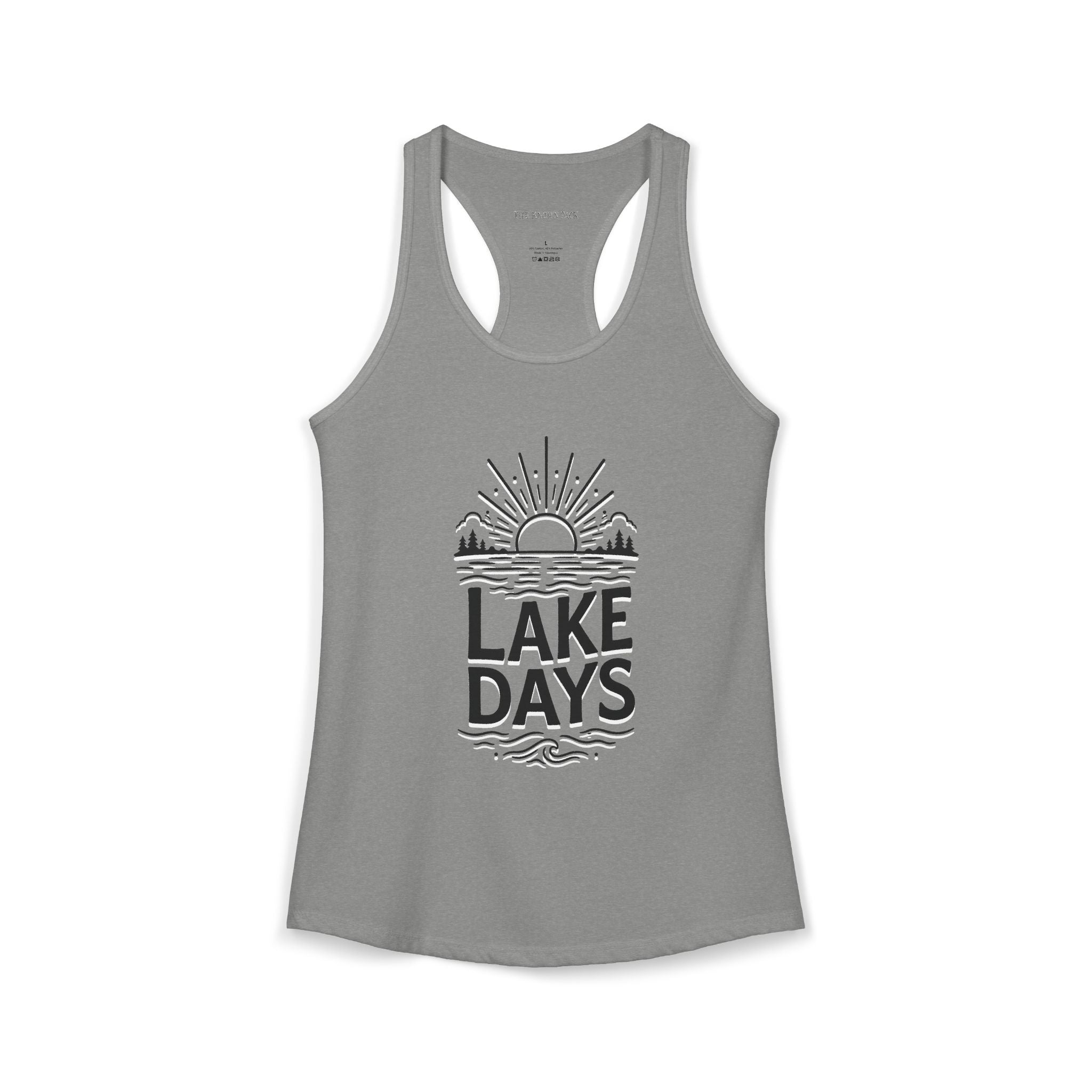 Lake Days — Women's Racerback Tank