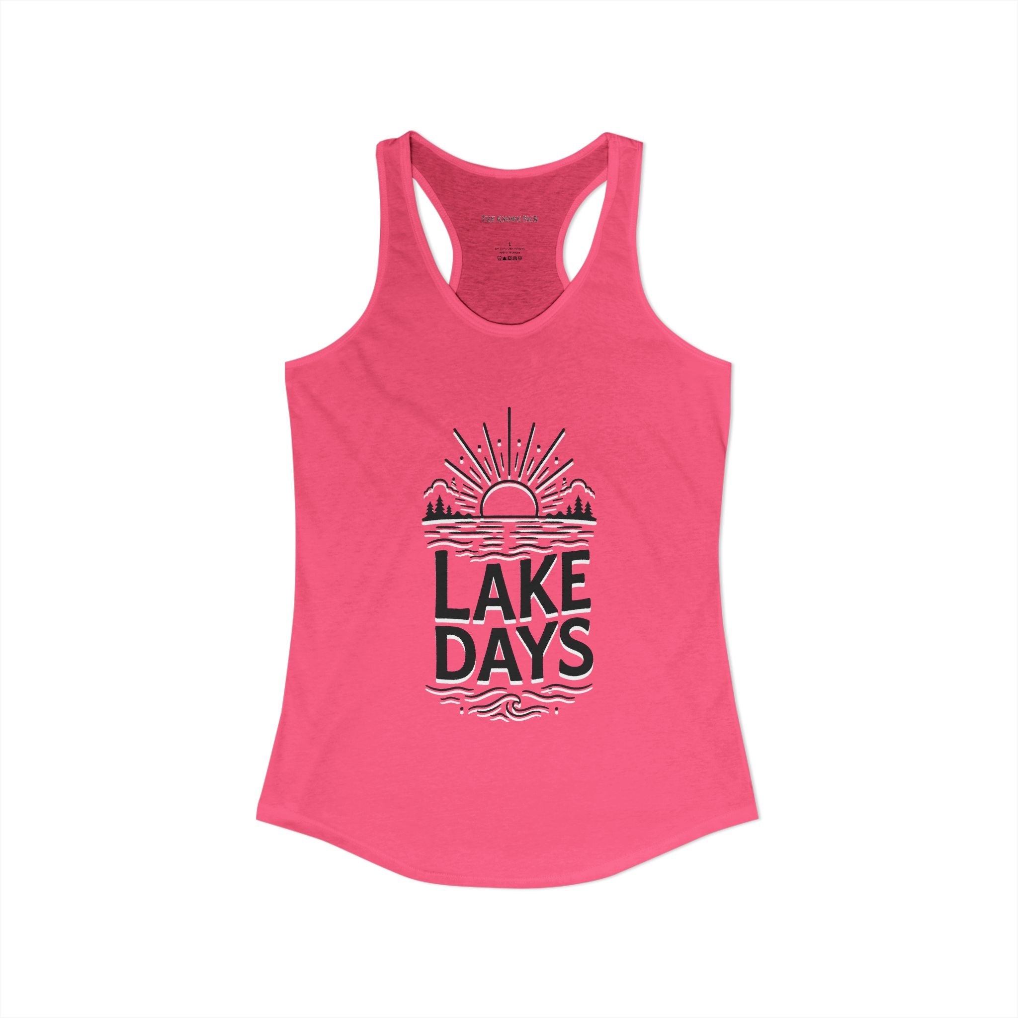 Lake Days — Women's Racerback Tank