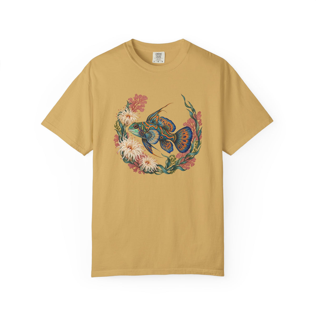 Reef Royalty — Blue & Orange Reef Fish T-Shirt