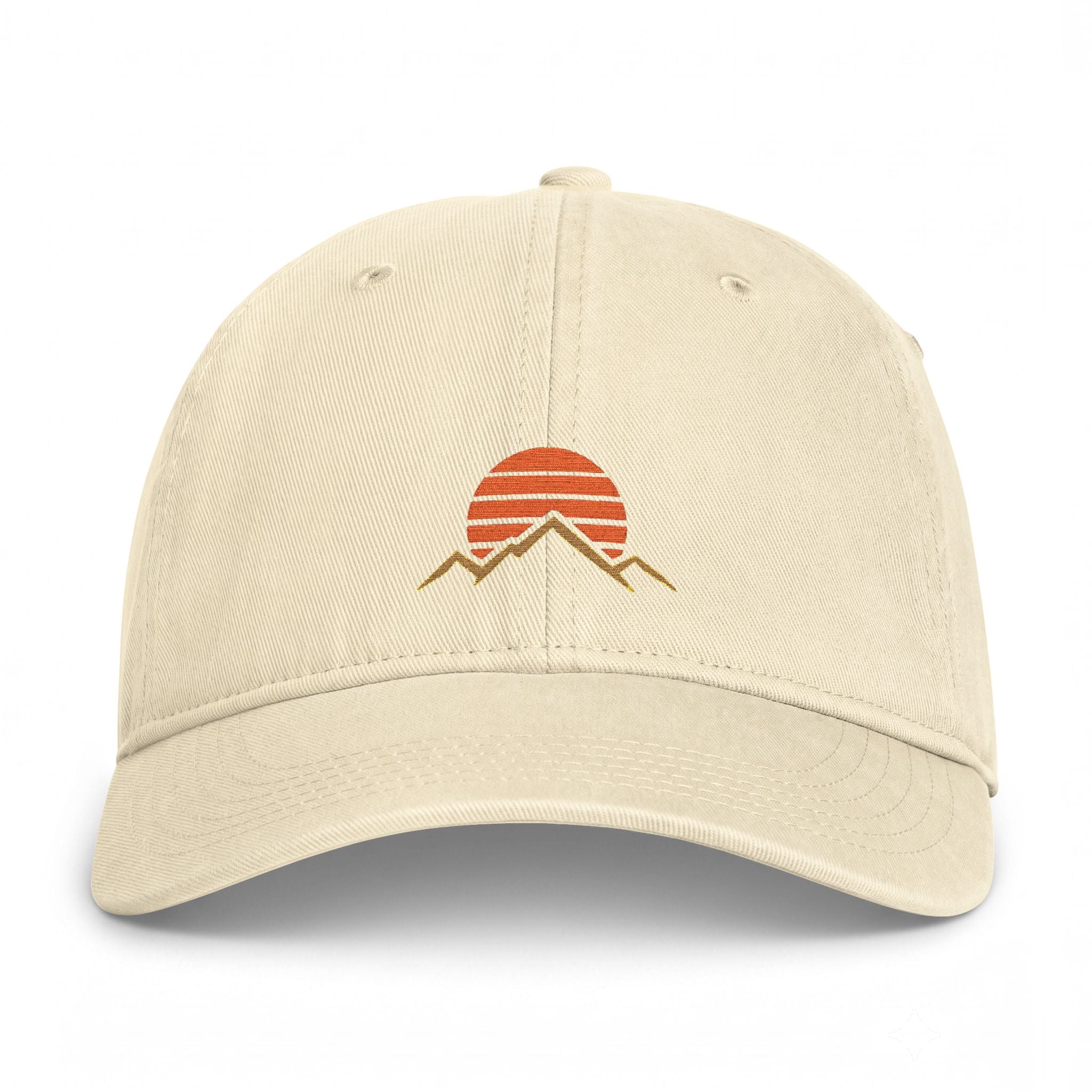 Retro Sunset — Washed Cotton Cap