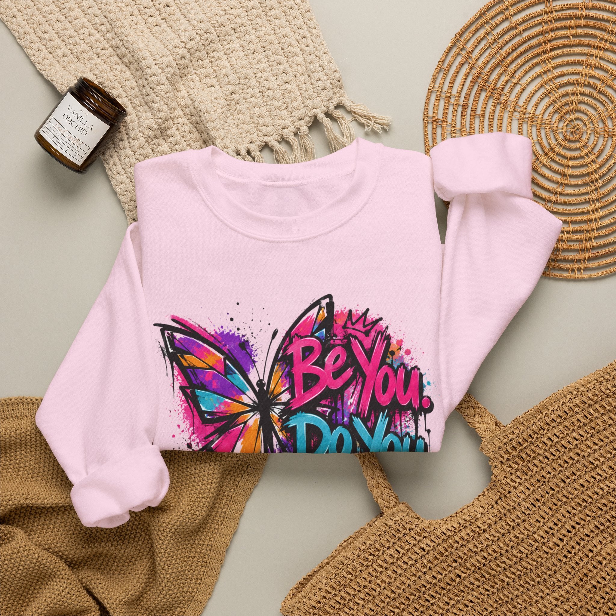 Be You. Do You. For You. — Graffiti Sweatshirt