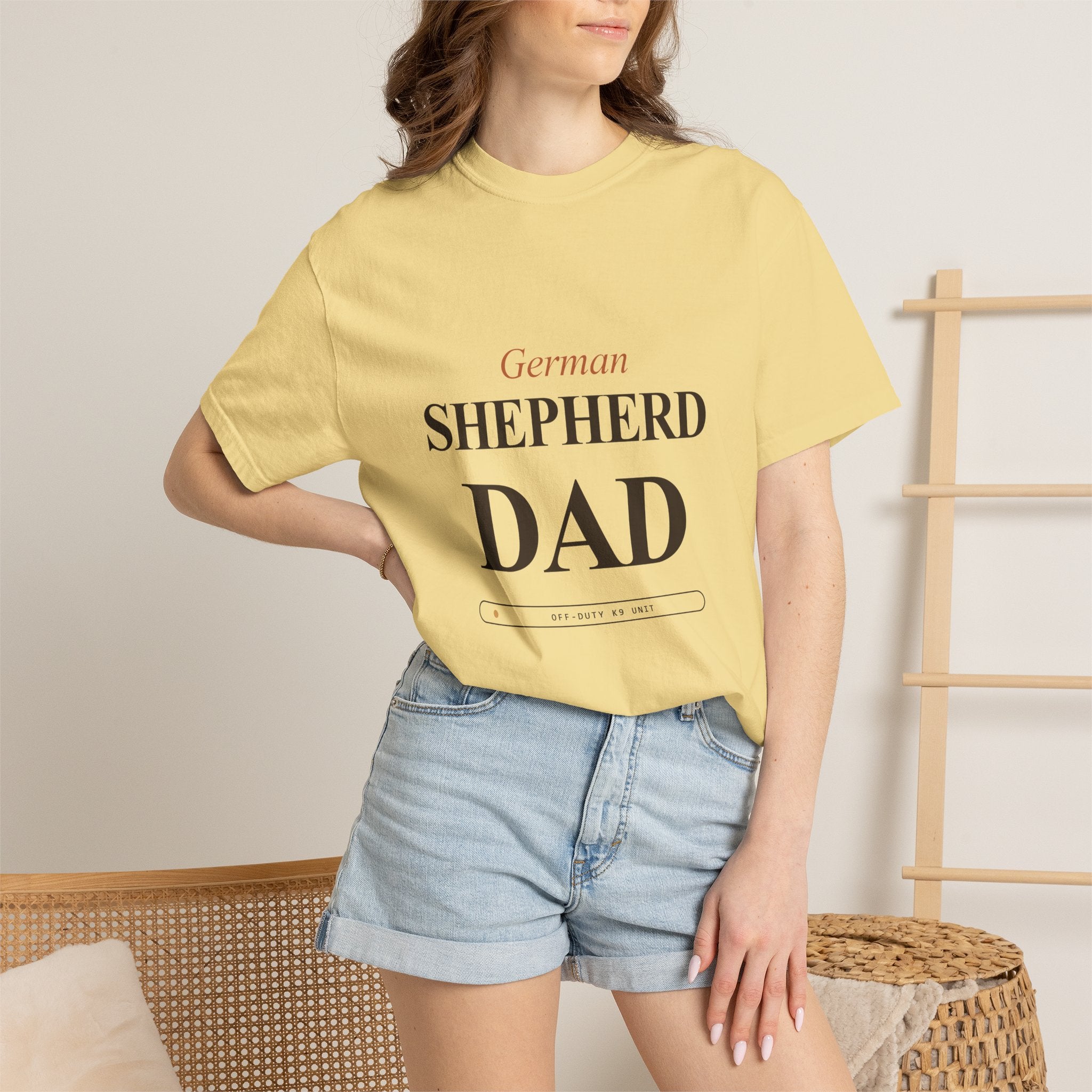 Off-Duty K9 Unit - German Shepherd Dad
