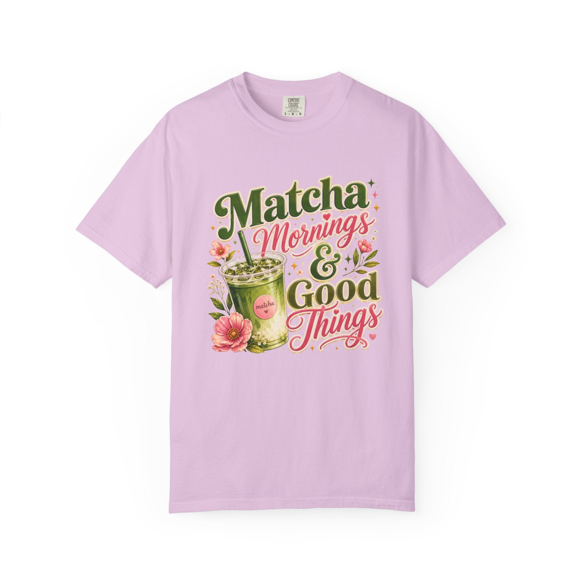 Matcha Mornings & Good Things - Retro Latte Tee