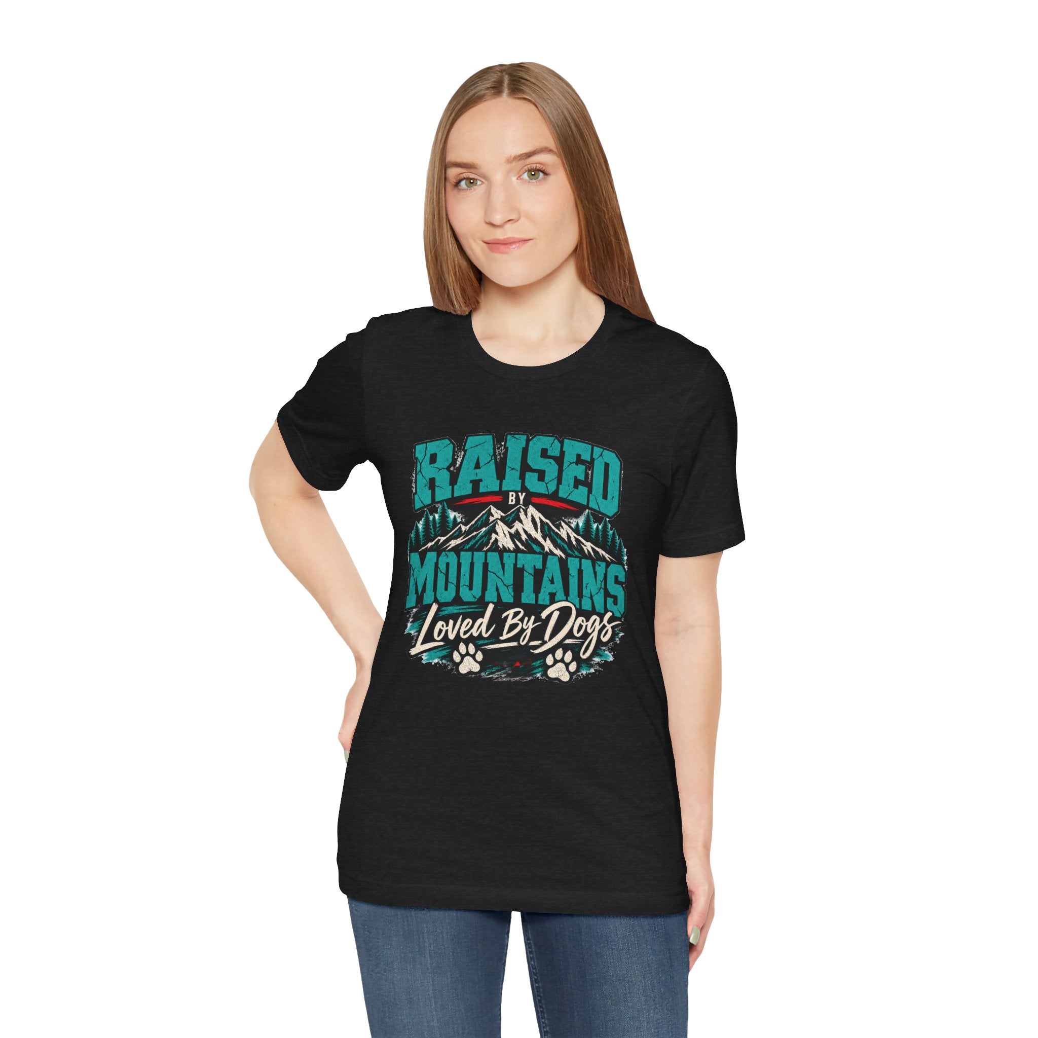 Raised by Mountains T-Shirt — Garment-Dyed Cotton