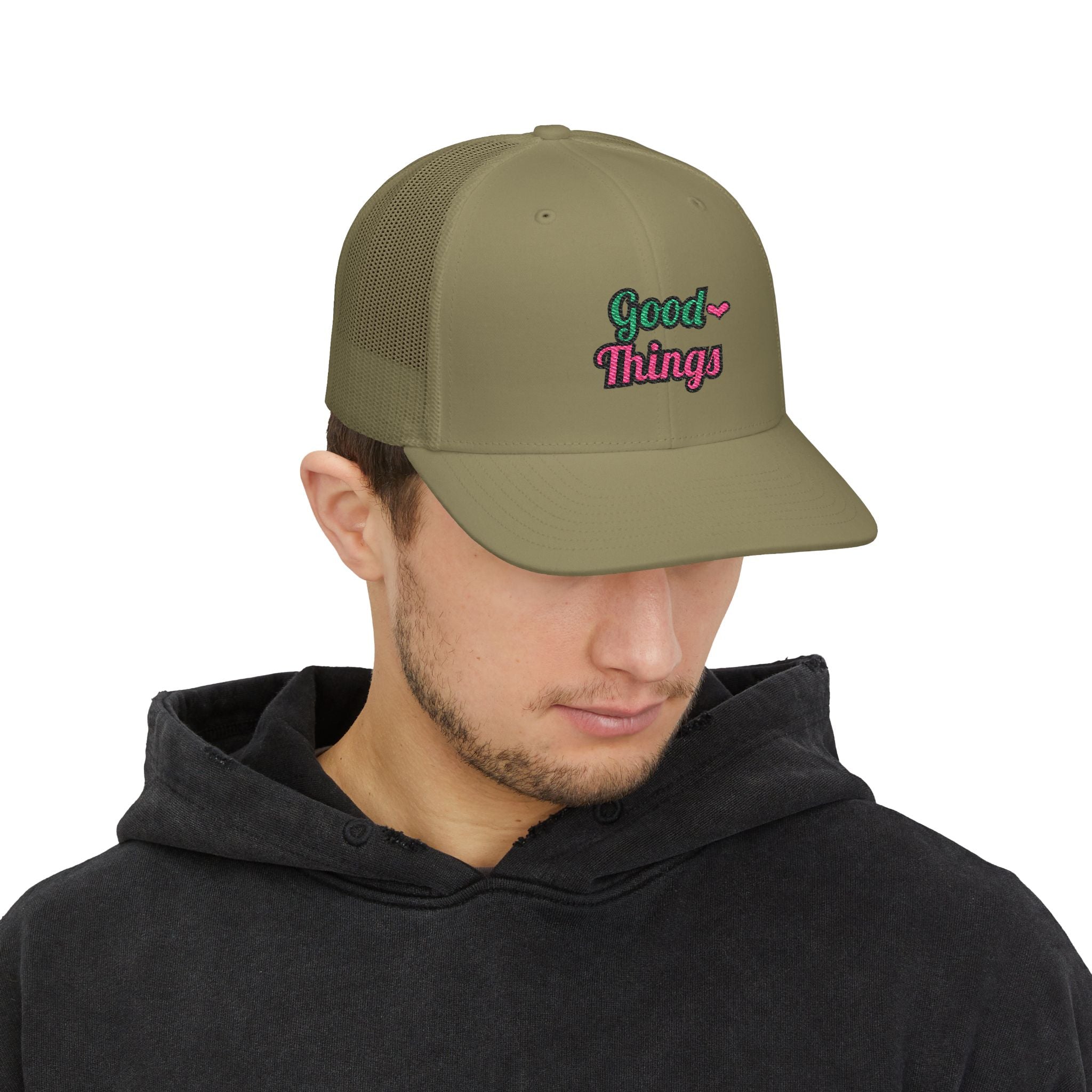 Good Things — Embroidered Trucker Hat