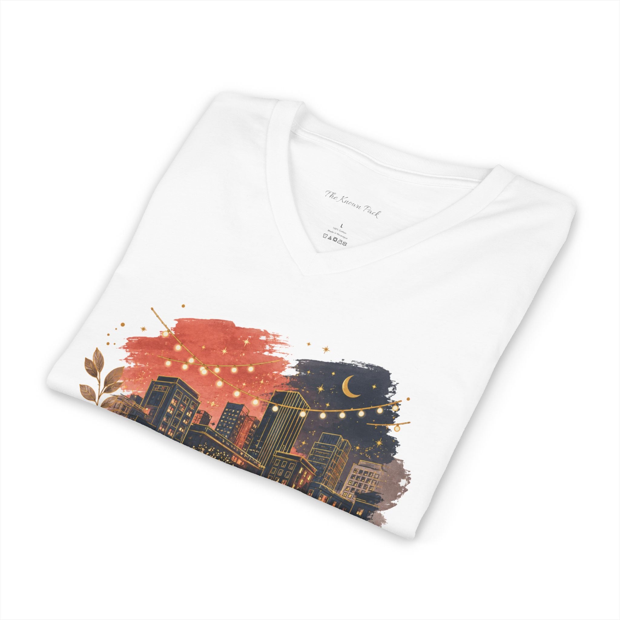 Evening Stroll — Denver Edition V-Neck Tee
