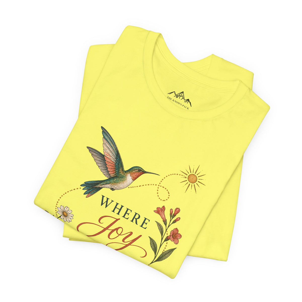 Where Joy Leads Follow T-Shirt — Soft Everyday Cotton