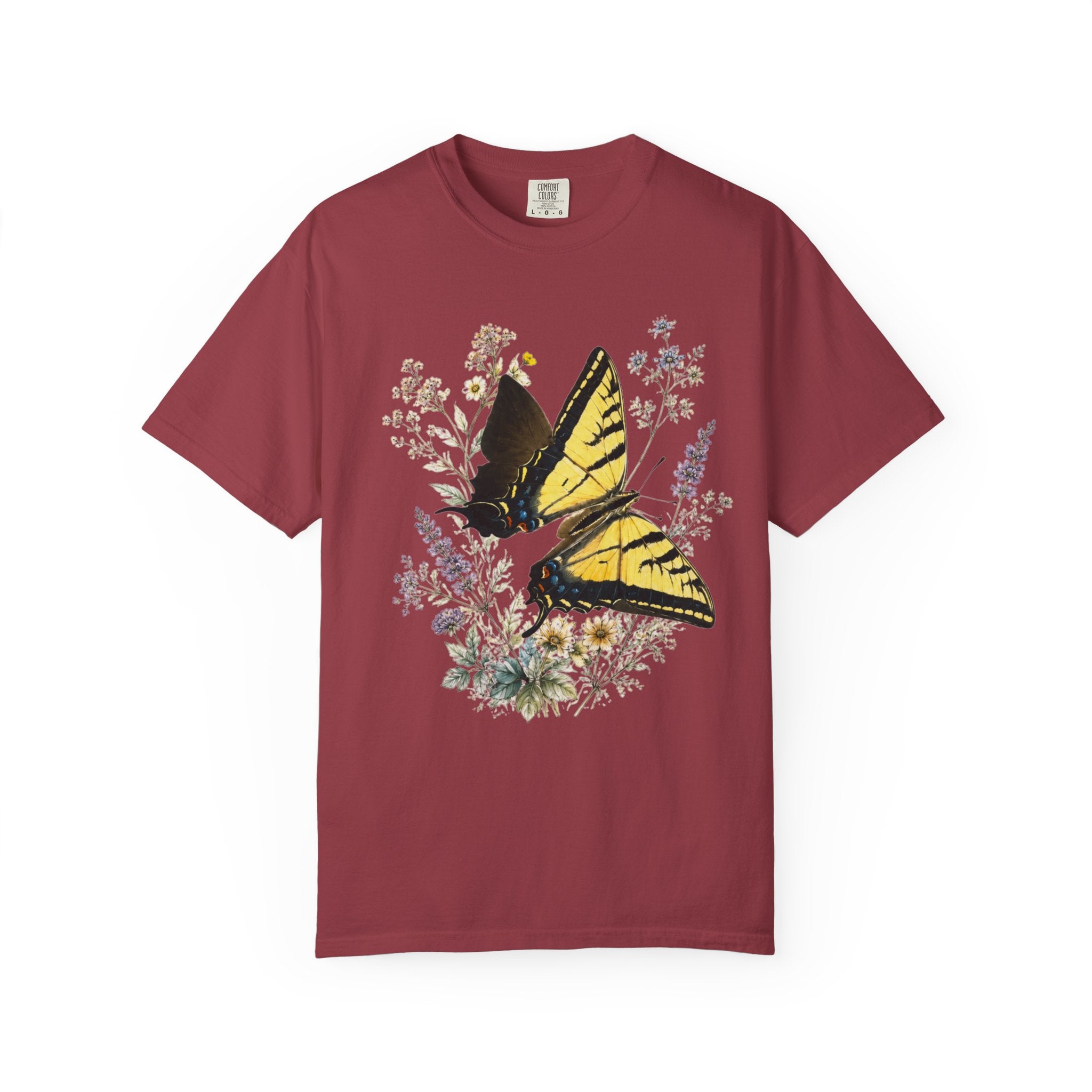 Swallowtail Butterfly - Botanical Wildflower Tee