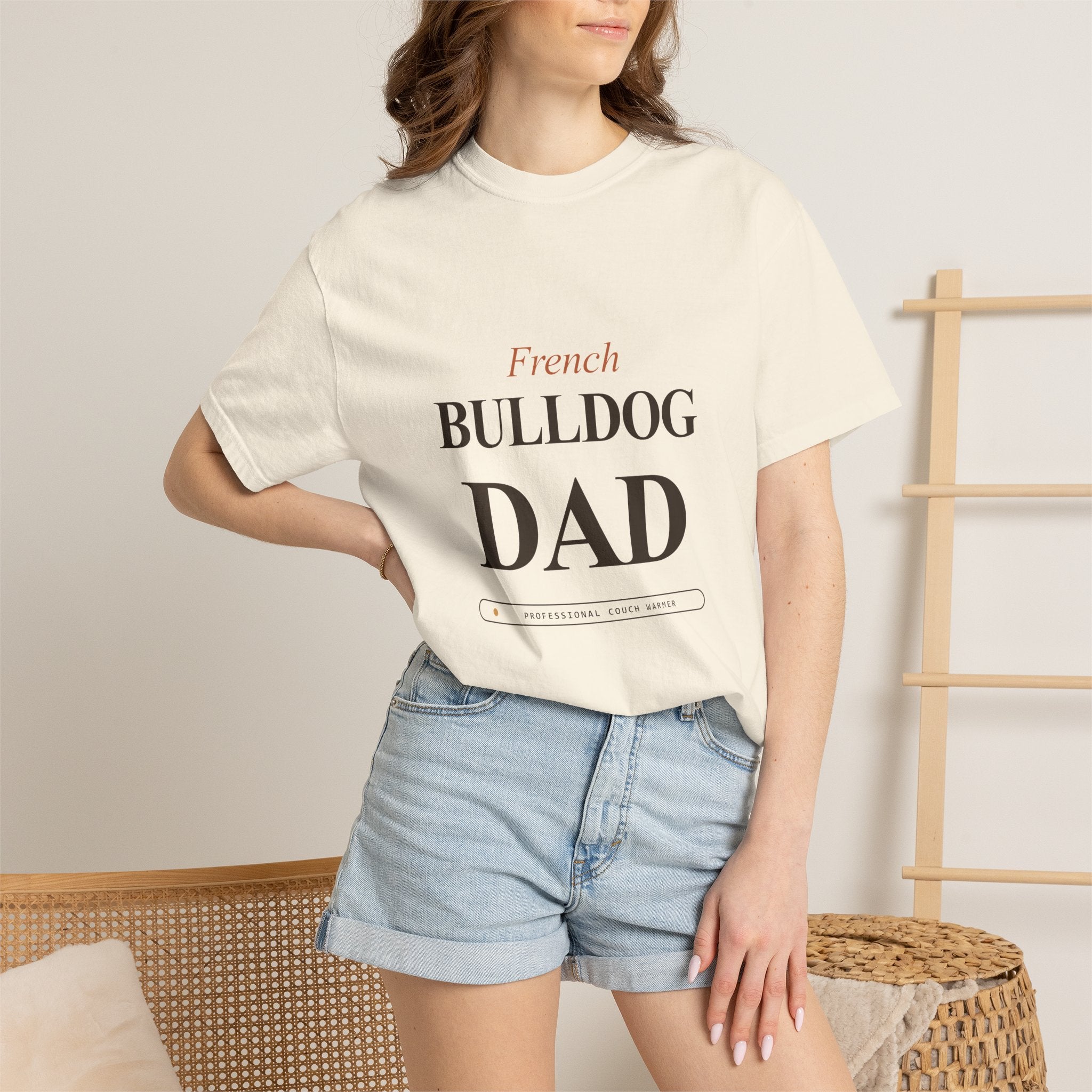 Professional Couch Warmer - French Bulldog Dad
