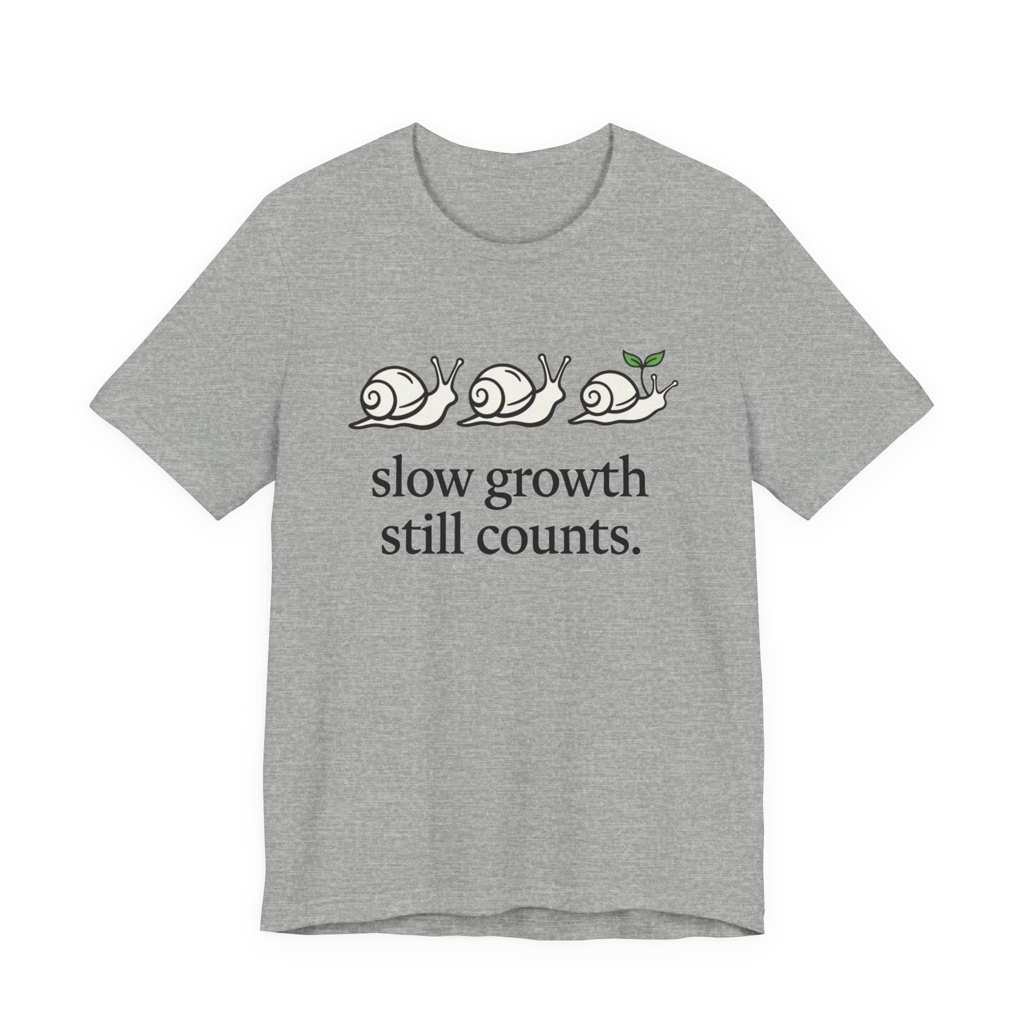 Slow Growth Still Counts Botanical T-Shirt