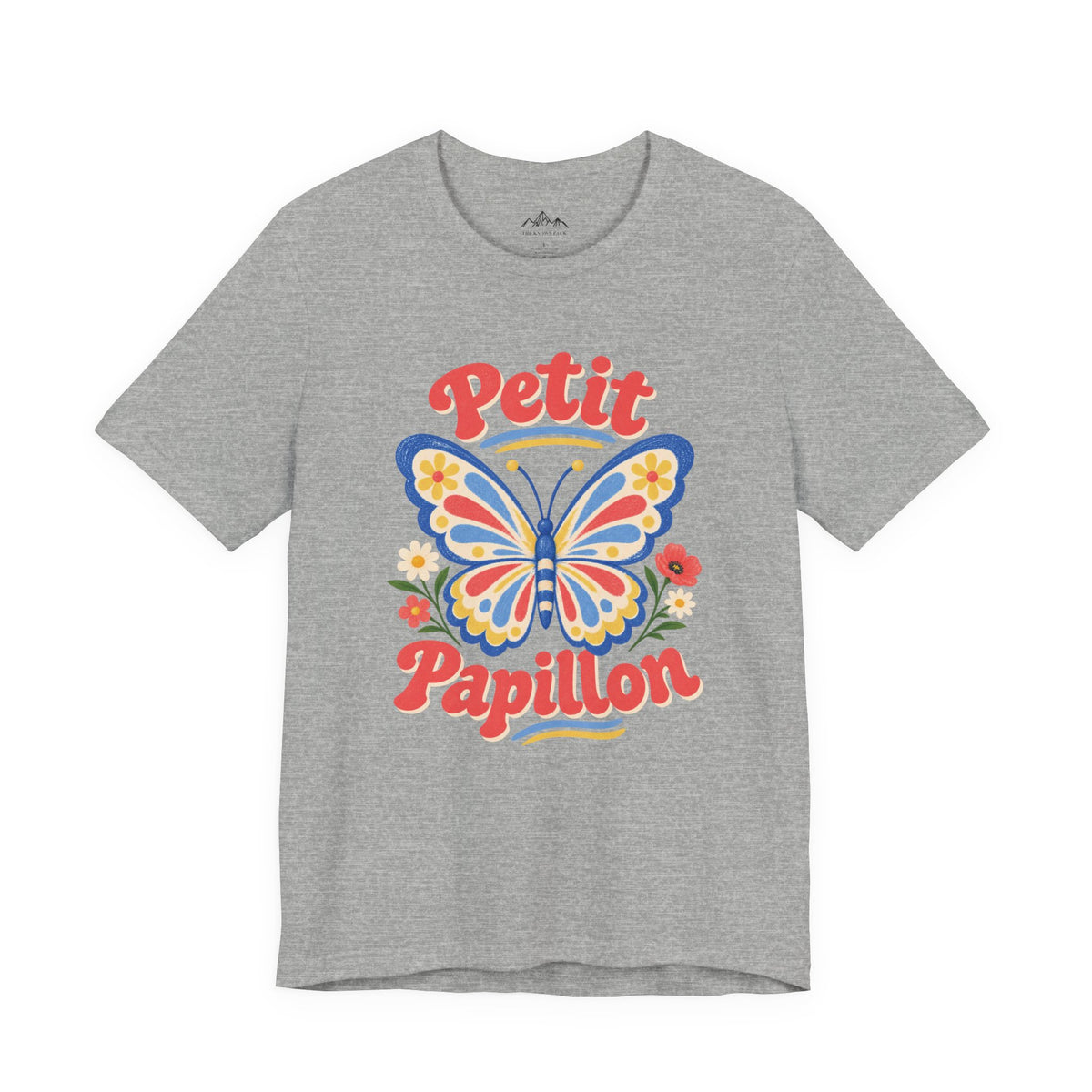 Petit Papillon Butterfly T-Shirt — Garment-Dyed Cotton