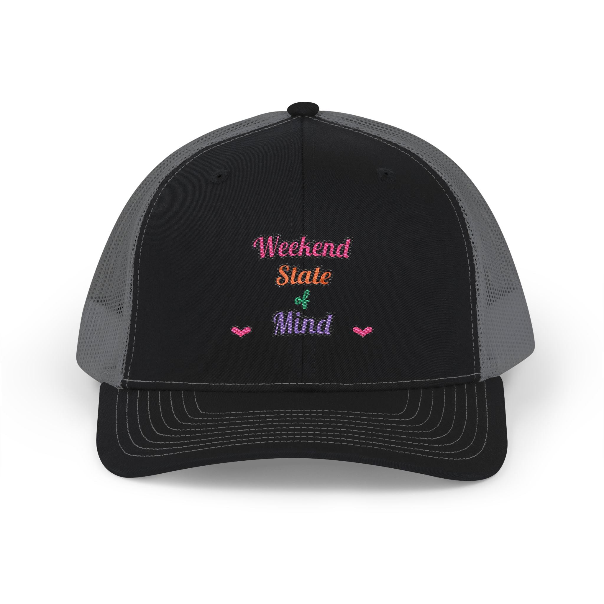 Weekend State of Mind — Embroidered Trucker Hat
