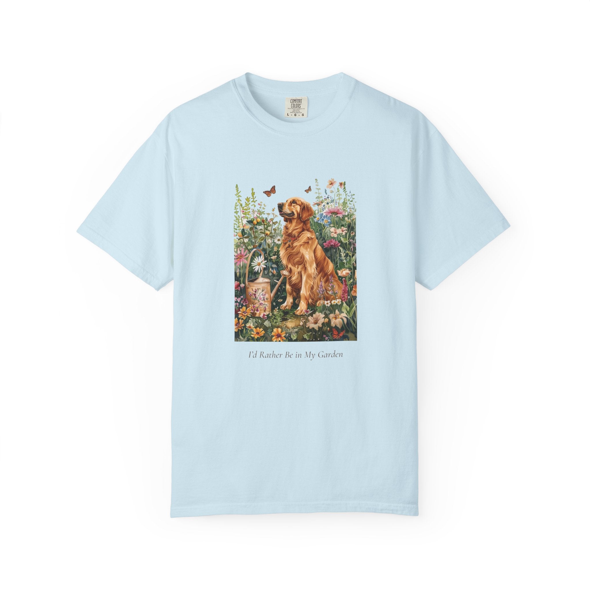 Id Rather Be in My Garden tee alternate color