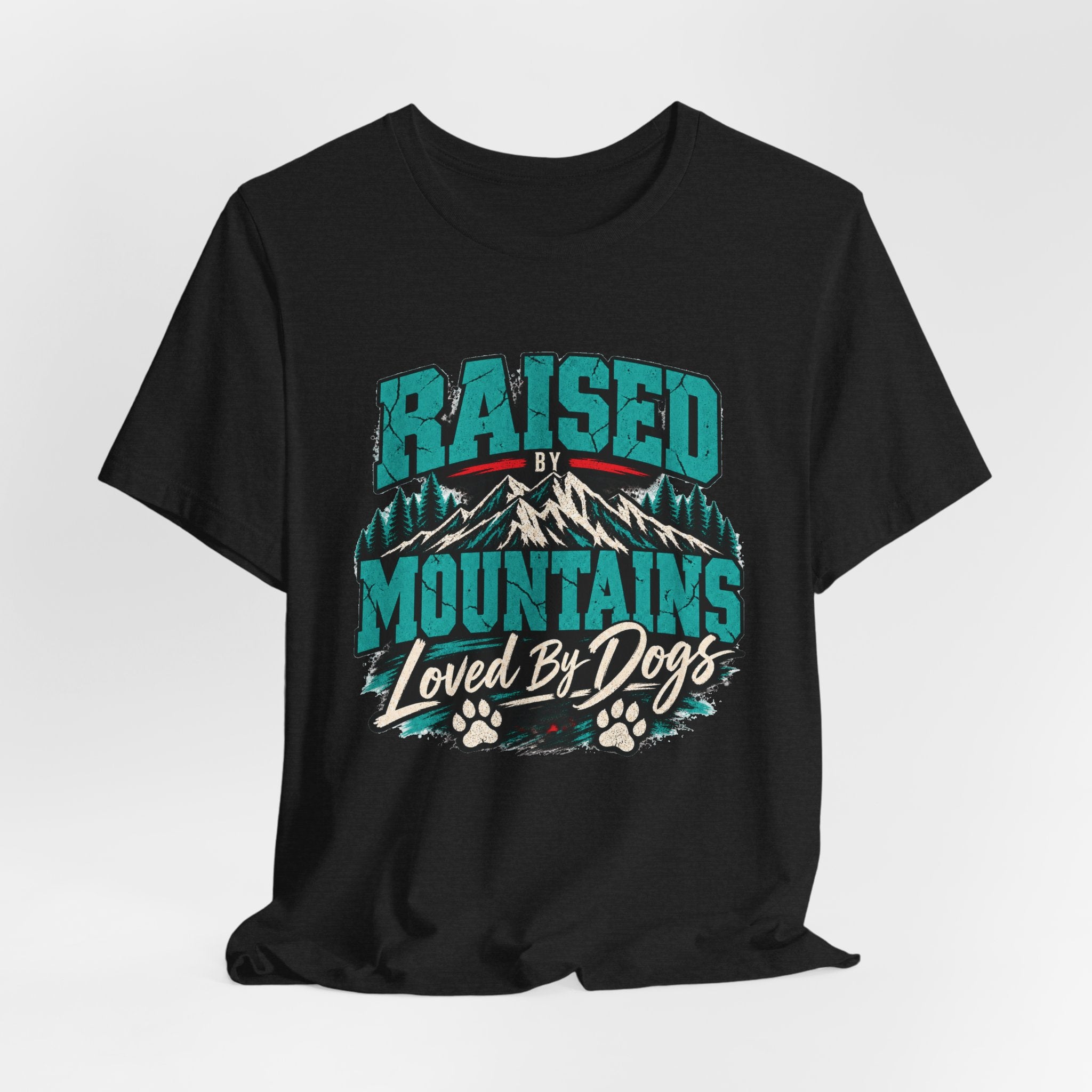Raised by Mountains T-Shirt — Garment-Dyed Cotton