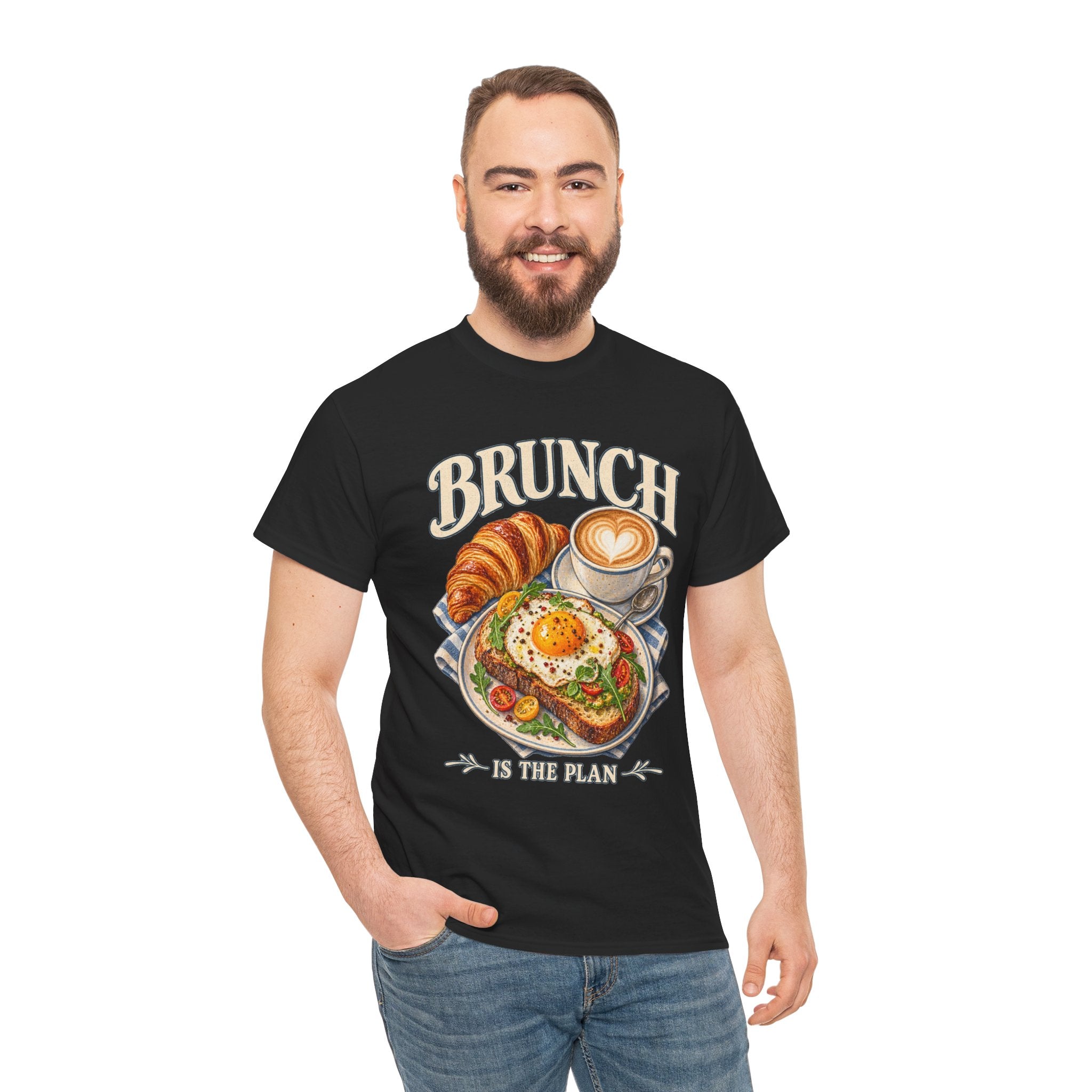 Brunch Is the Plan Funny Brunch T-Shirt