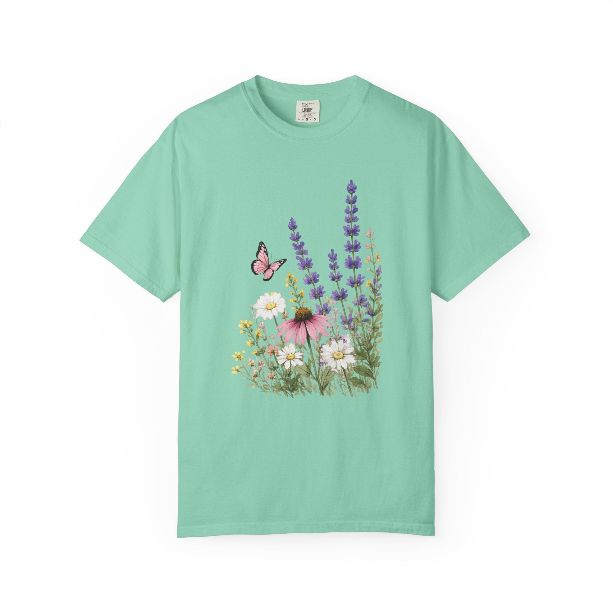 Wildflower Meadow — Botanical Butterfly Tee