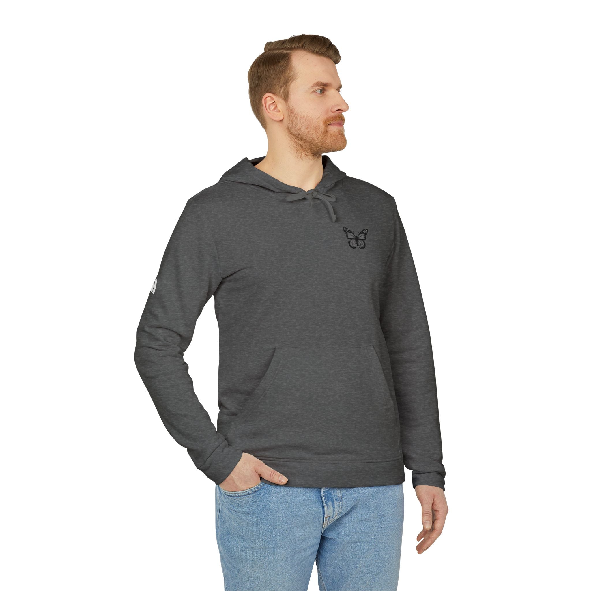 Monarch Butterfly — adidas Fleece Hoodie