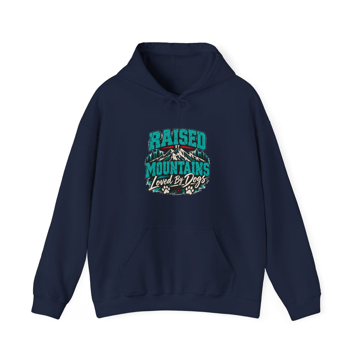 Raised by Mountains Hoodie — Soft Fleece