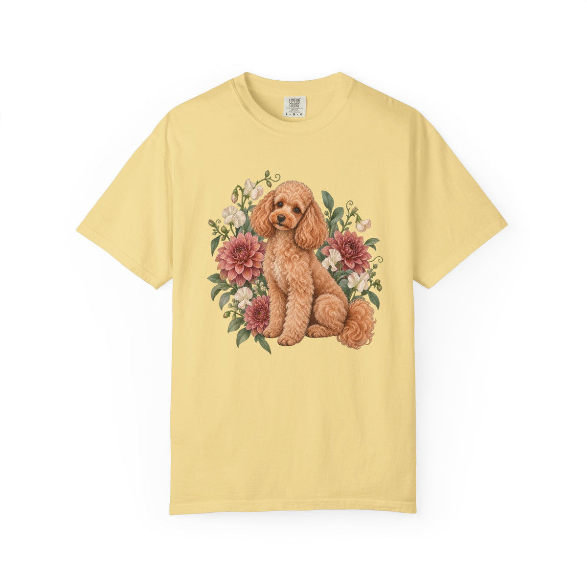 Poodle T-Shirt — Curls & Petals