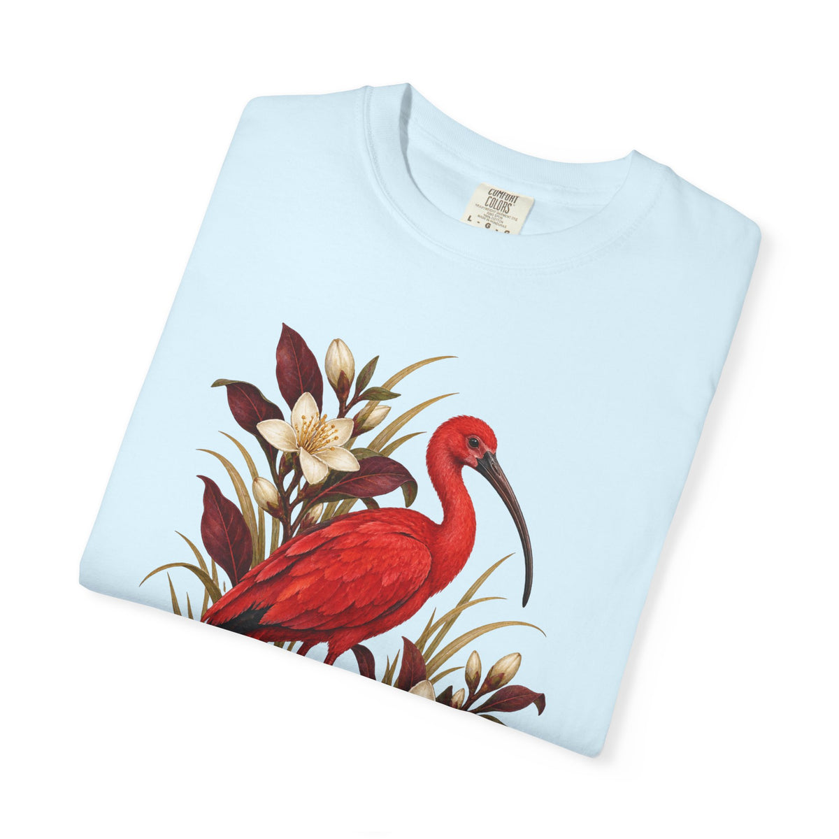 Scarlet Ibis T-Shirt — A Flame Among Flowers