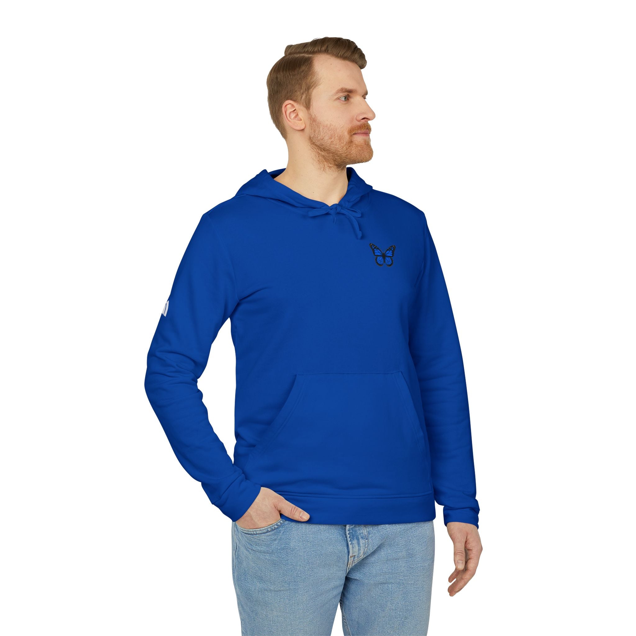 Monarch Butterfly — adidas Fleece Hoodie