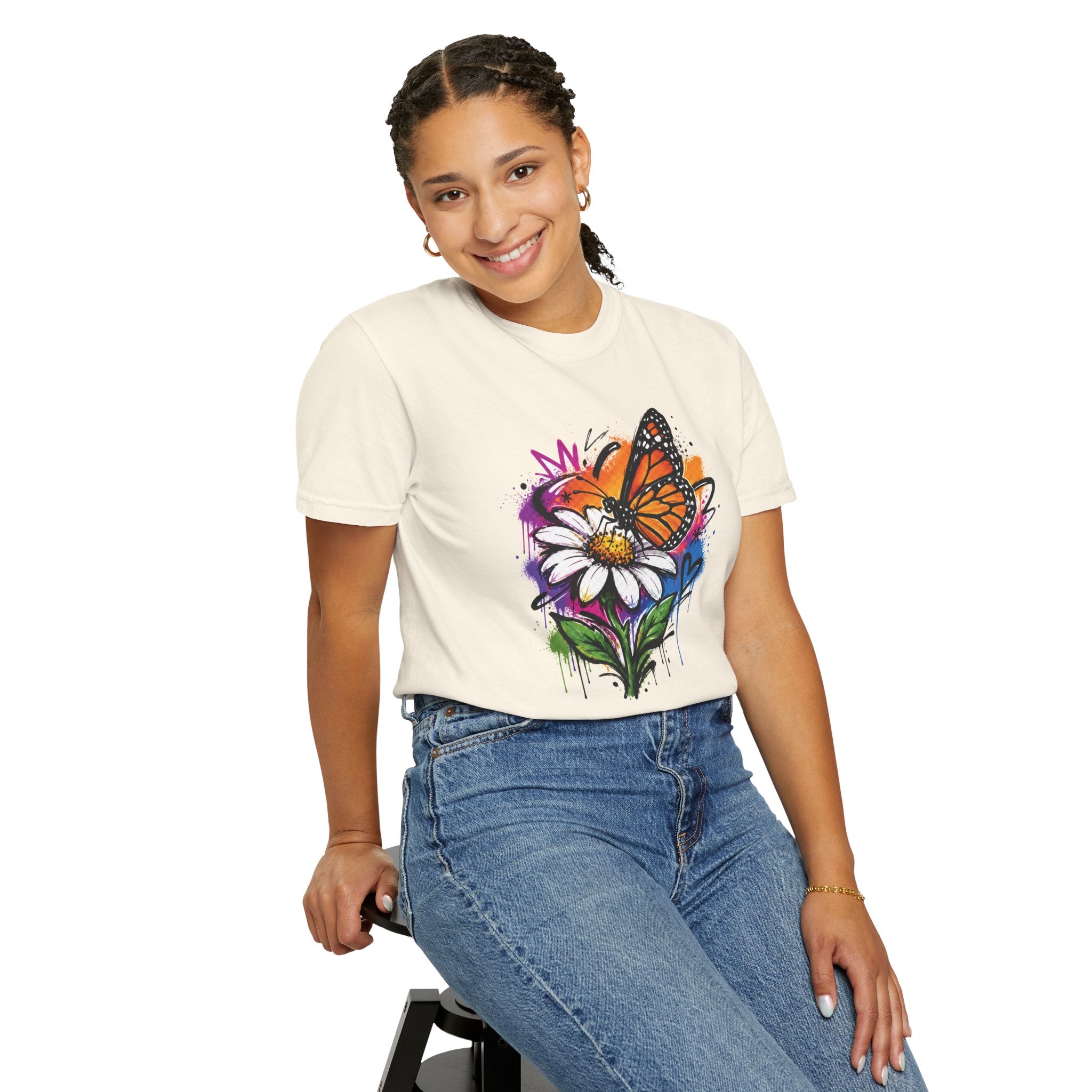 Graffiti Bloom — Tee