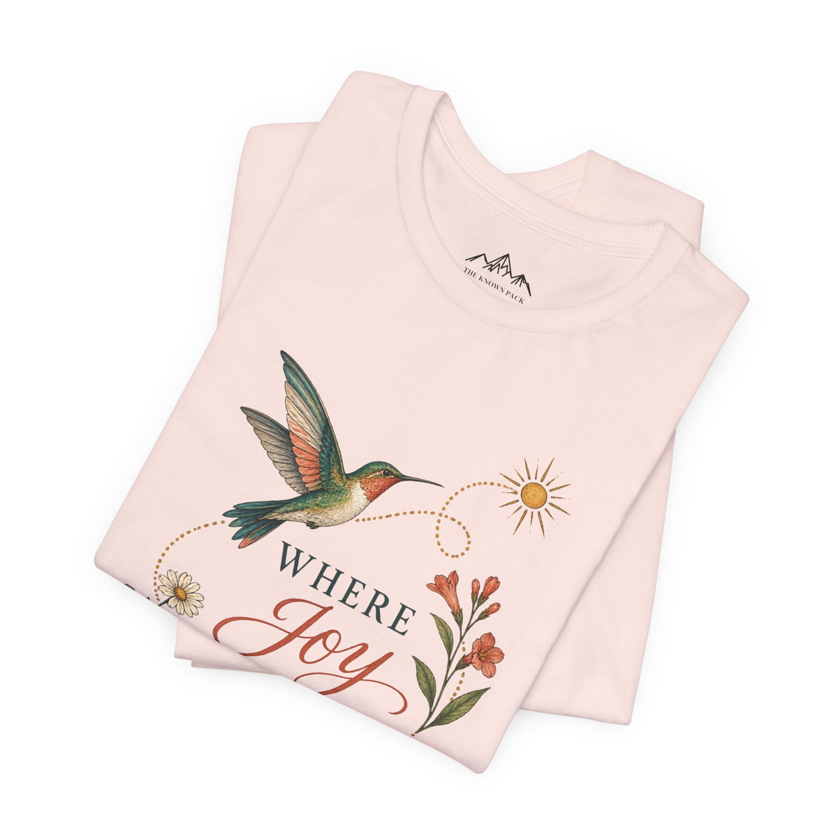 Where Joy Leads Follow T-Shirt — Soft Everyday Cotton