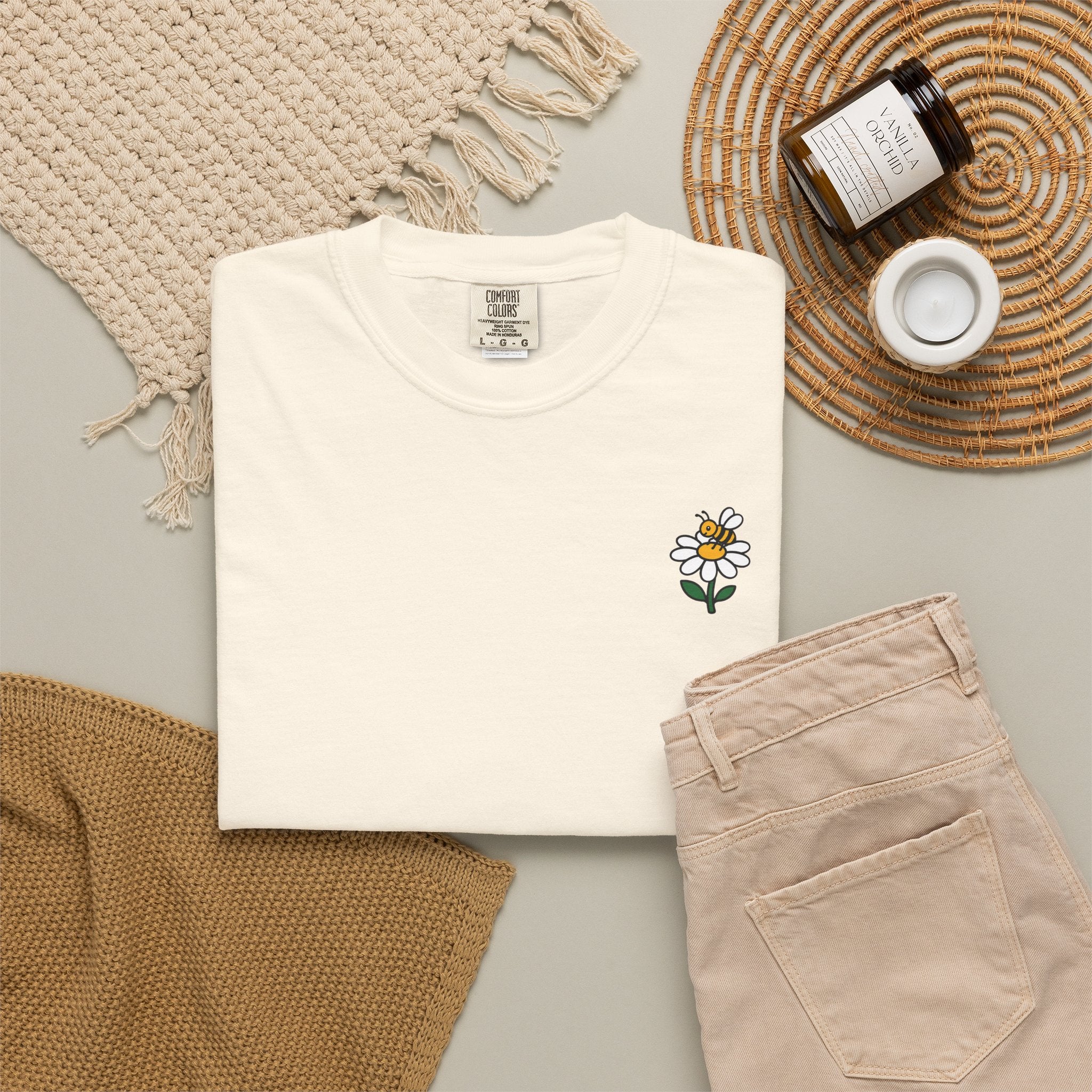 Flower & Bee — Tee